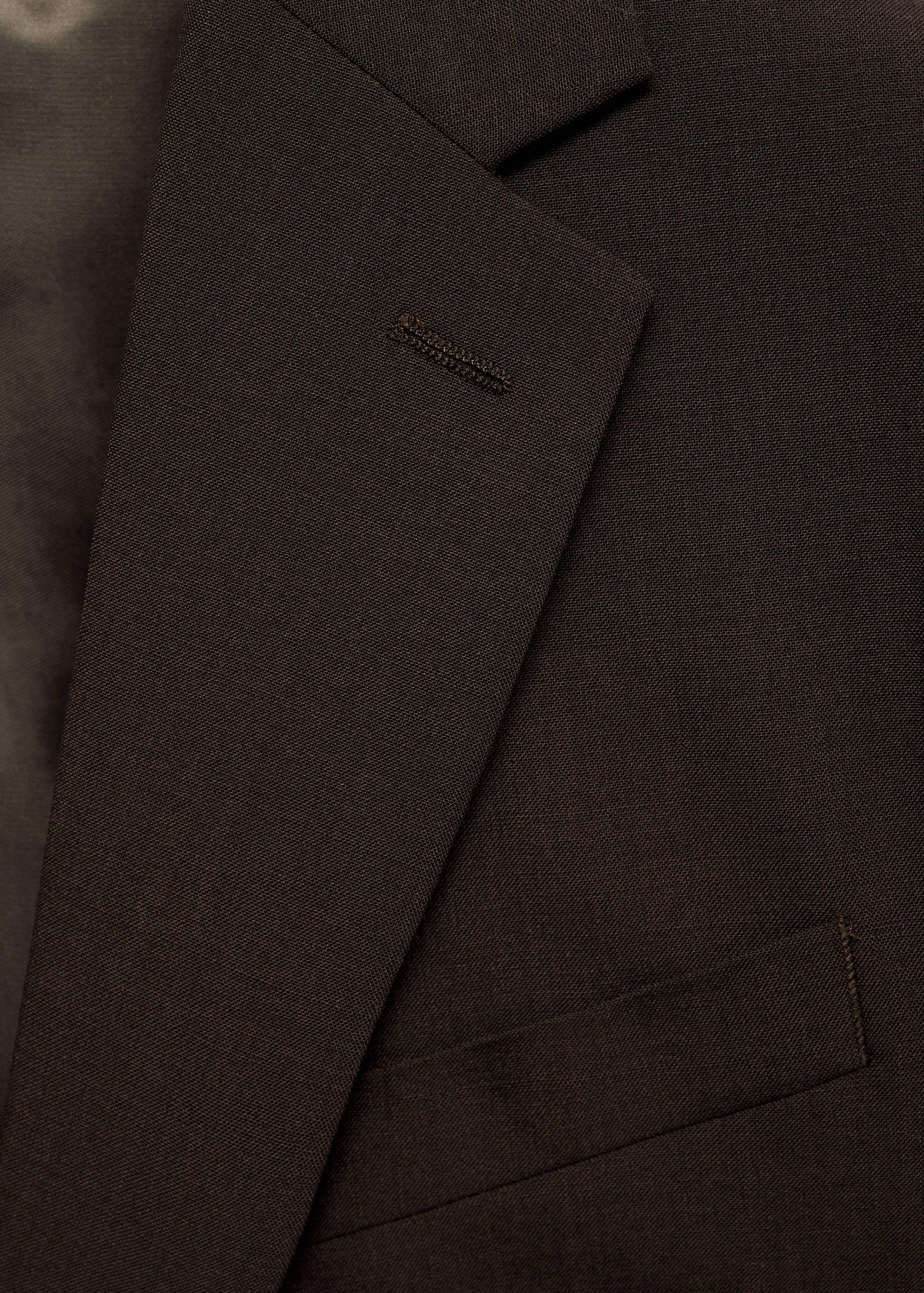 Turin 100% virgin wool suit jacket - Details of the article 8