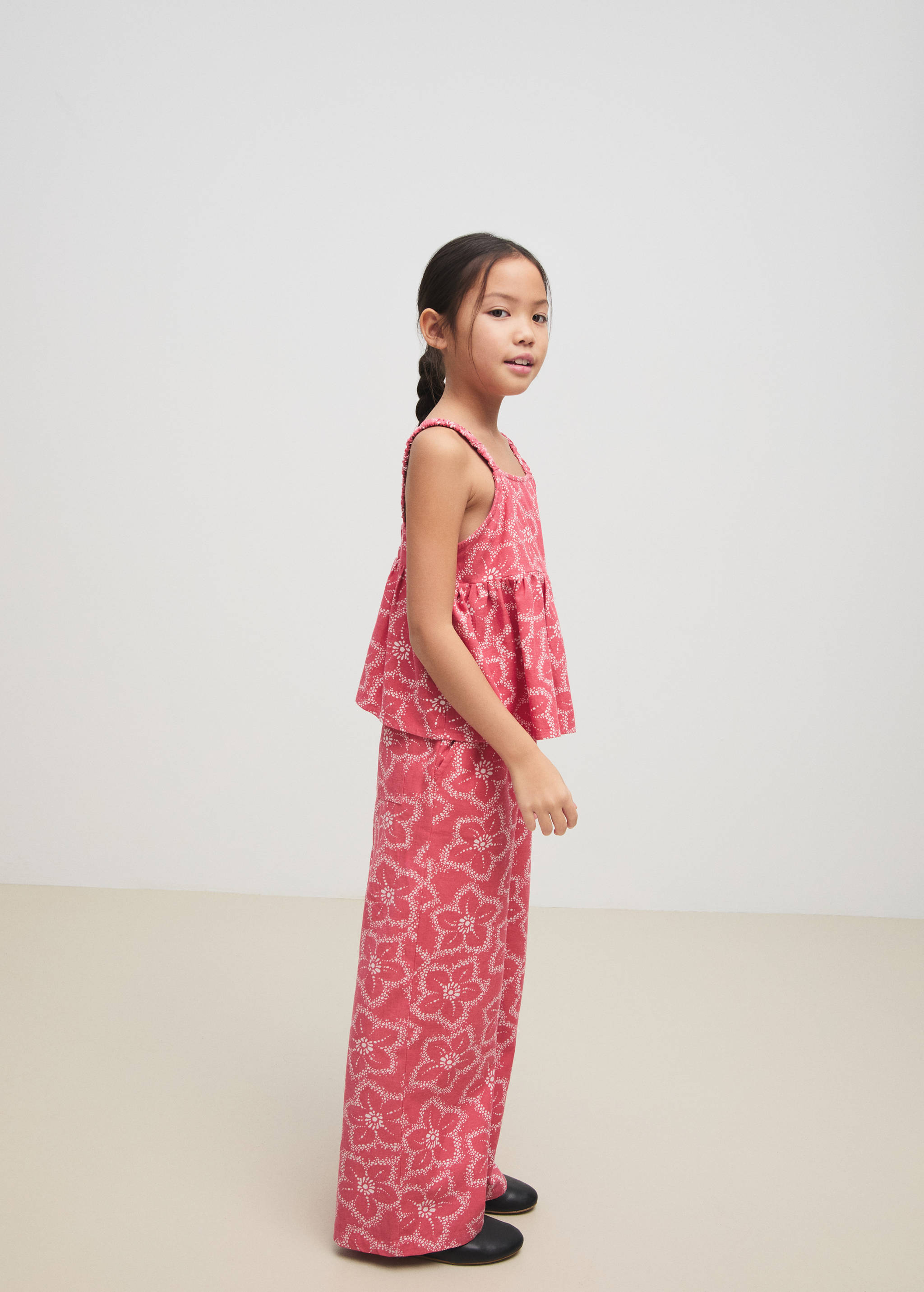 Floral print pants - Details of the article 1