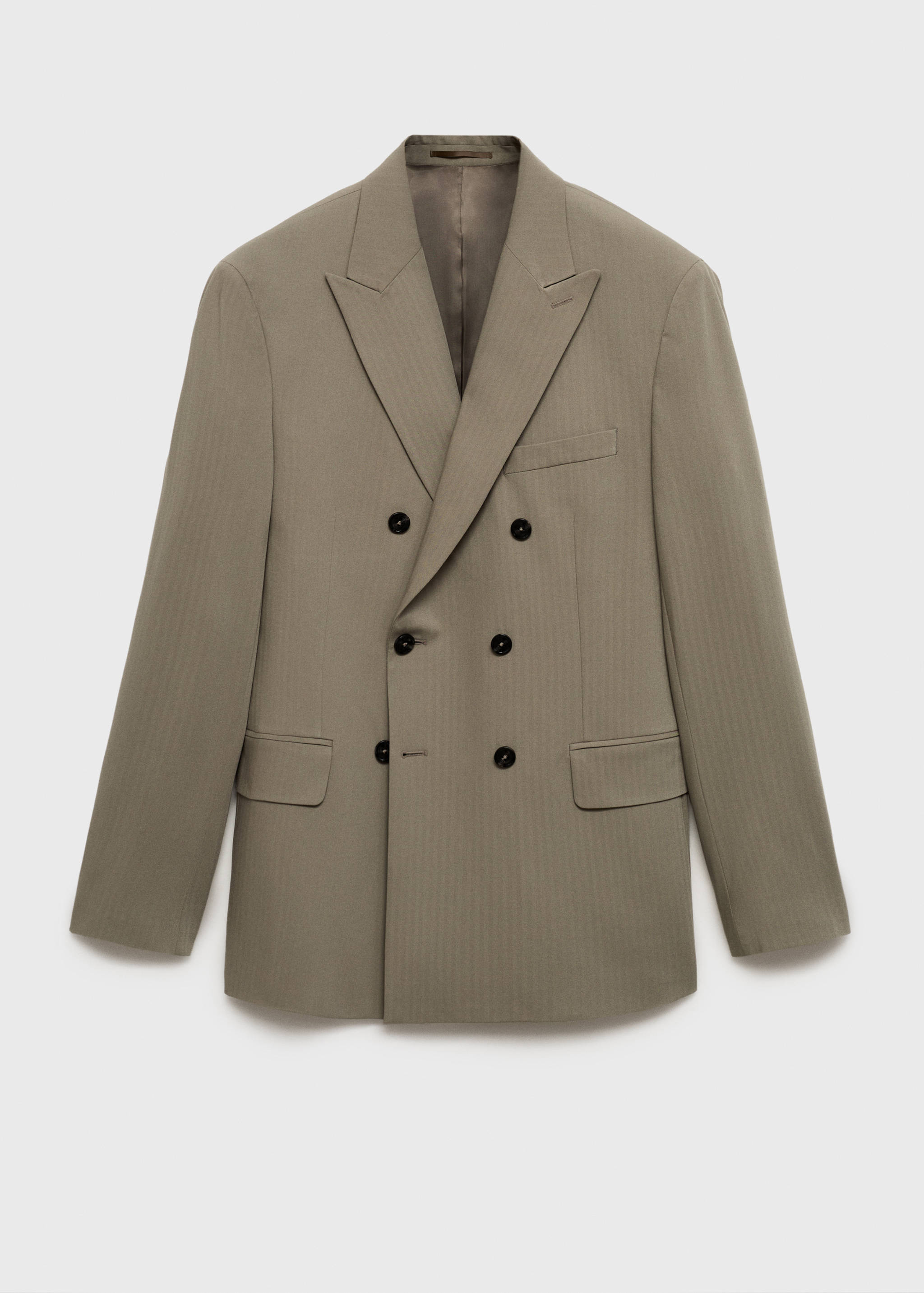 Monaco double-breasted slim-fit suit jacket - Article without model