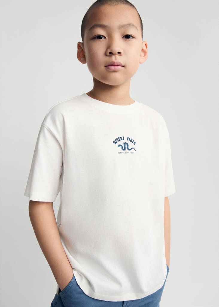Short-sleeved printed t-shirt — Off White