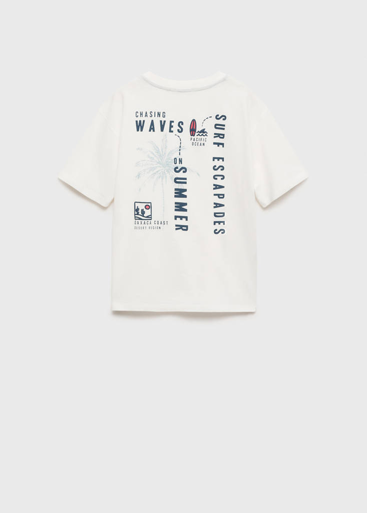 Short-sleeved printed t-shirt — Off White