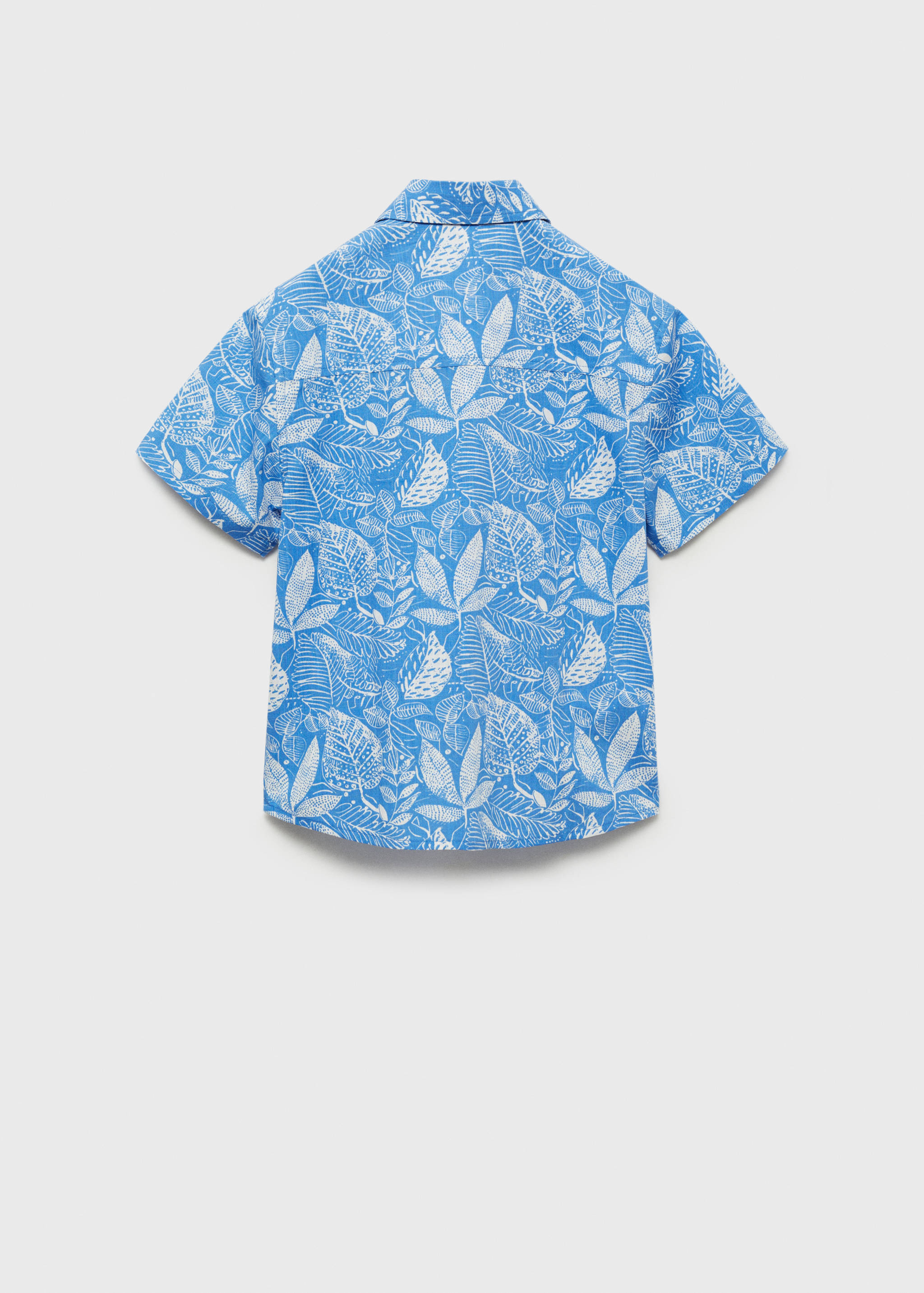 Hawaiian printed shirt - Reverse of the article