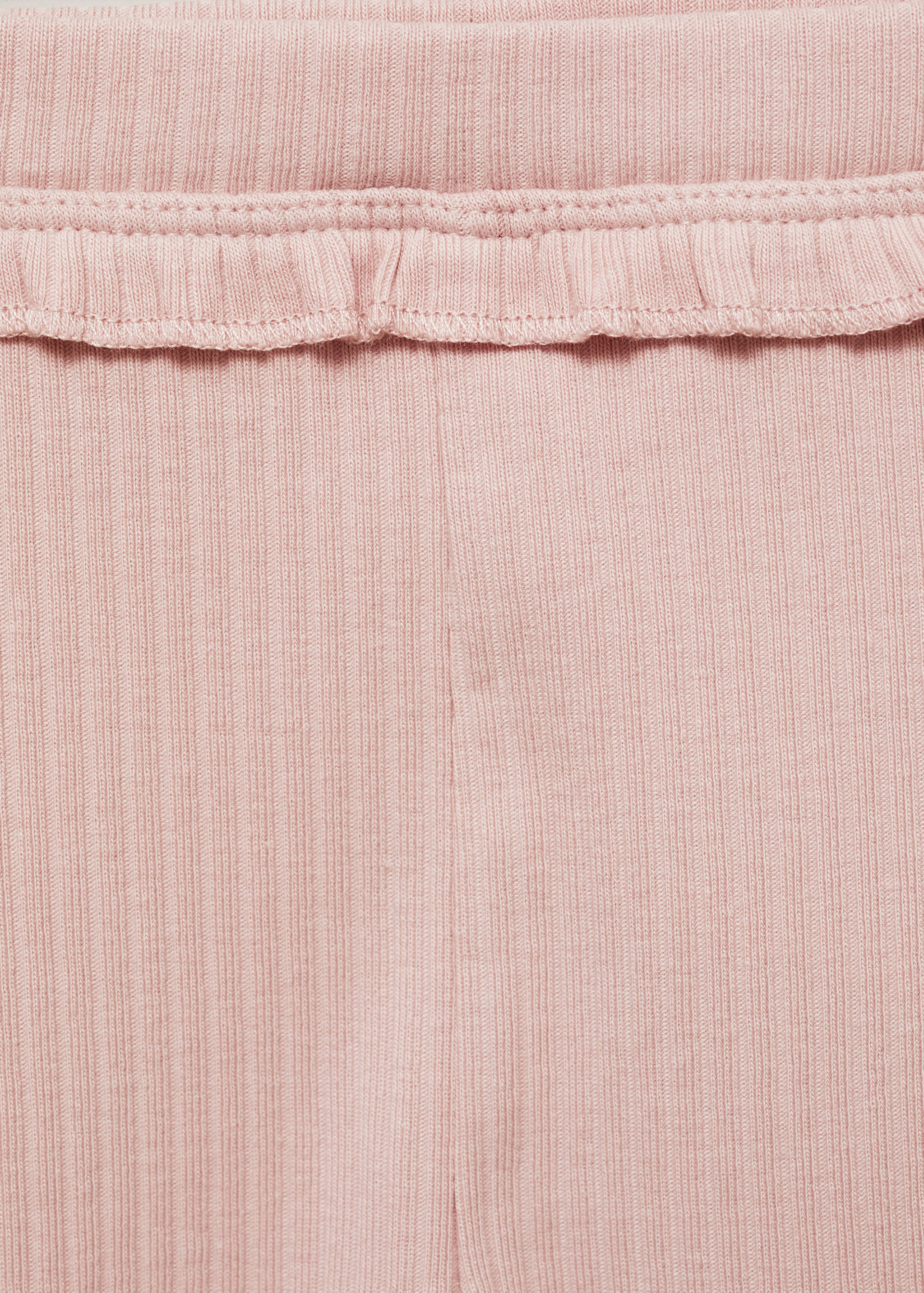Cotton ribbed leggings - Details of the article 8