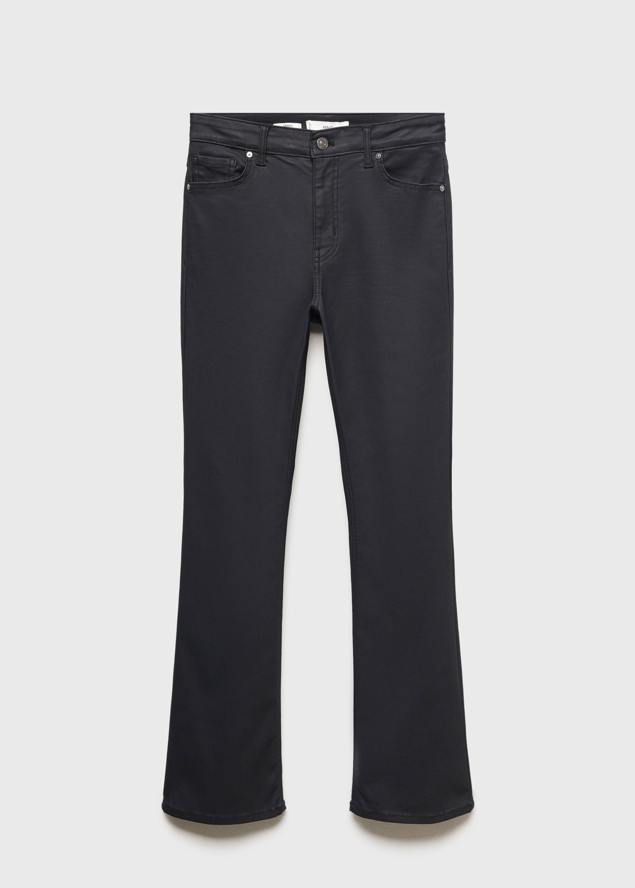 Укороченные вощеные джинсы flare Sienna - Изделие без модели