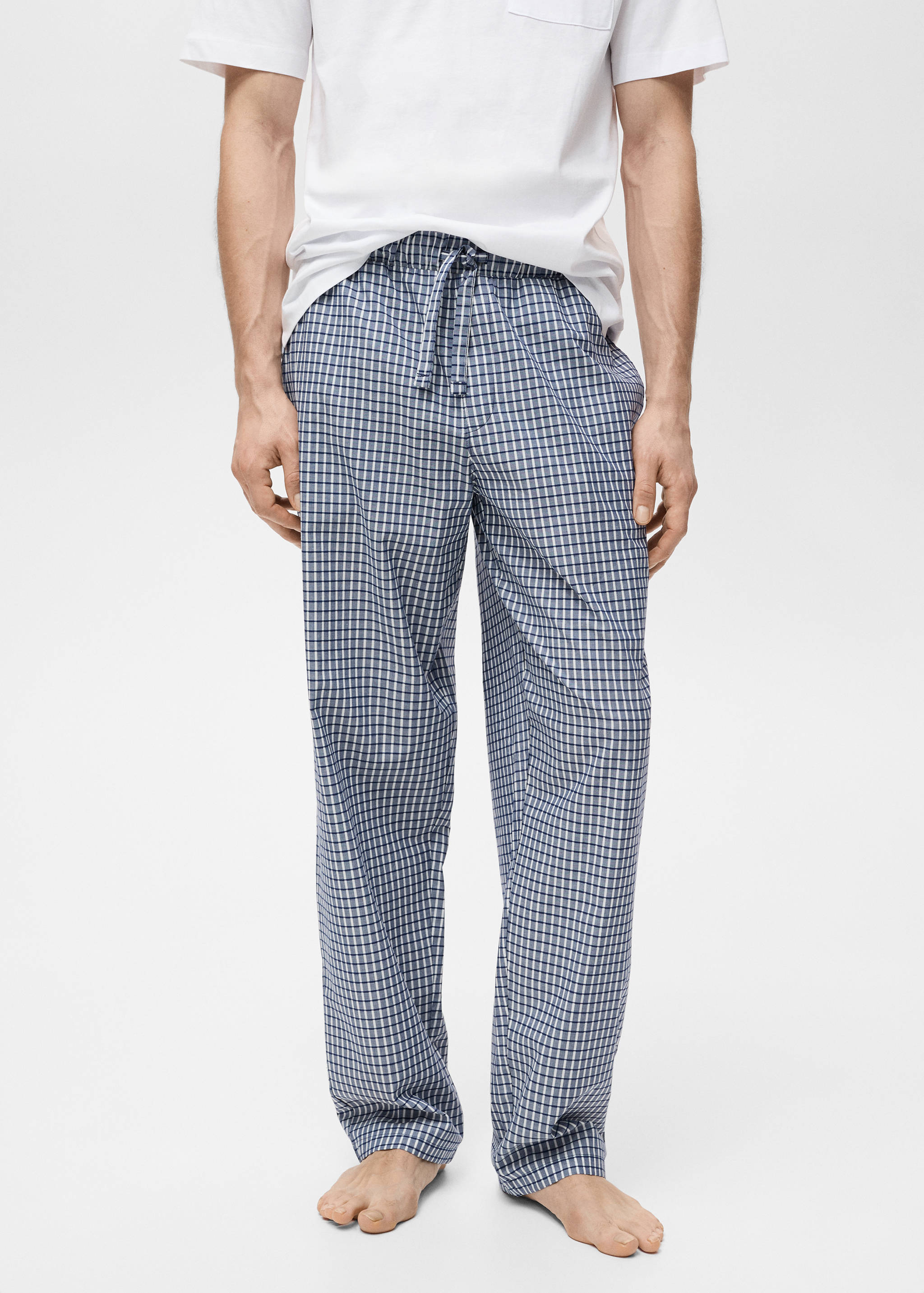 100% cotton check pyjama set - Details of the article 6