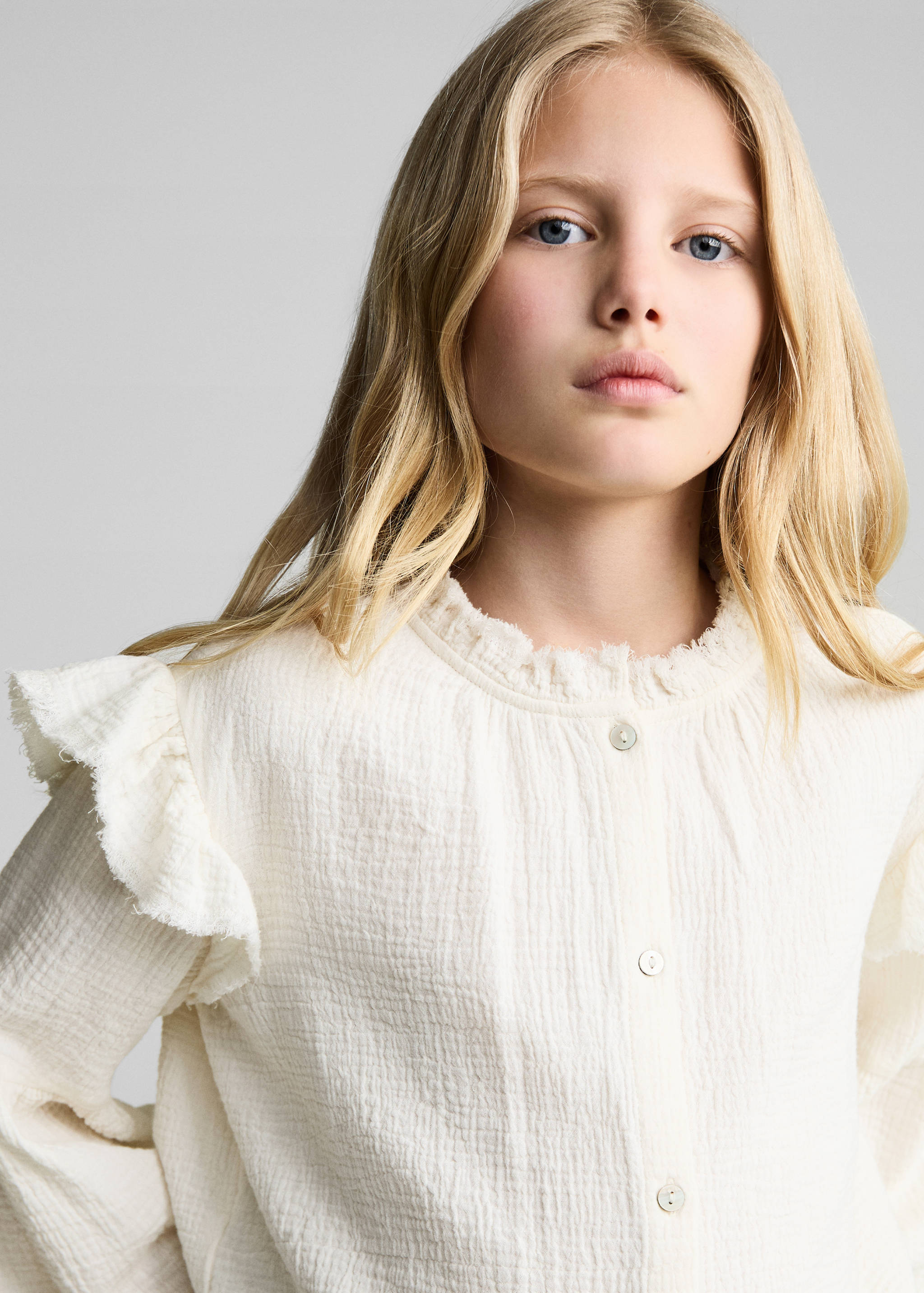 Blusa romántica bambula - Detalle del artículo 1