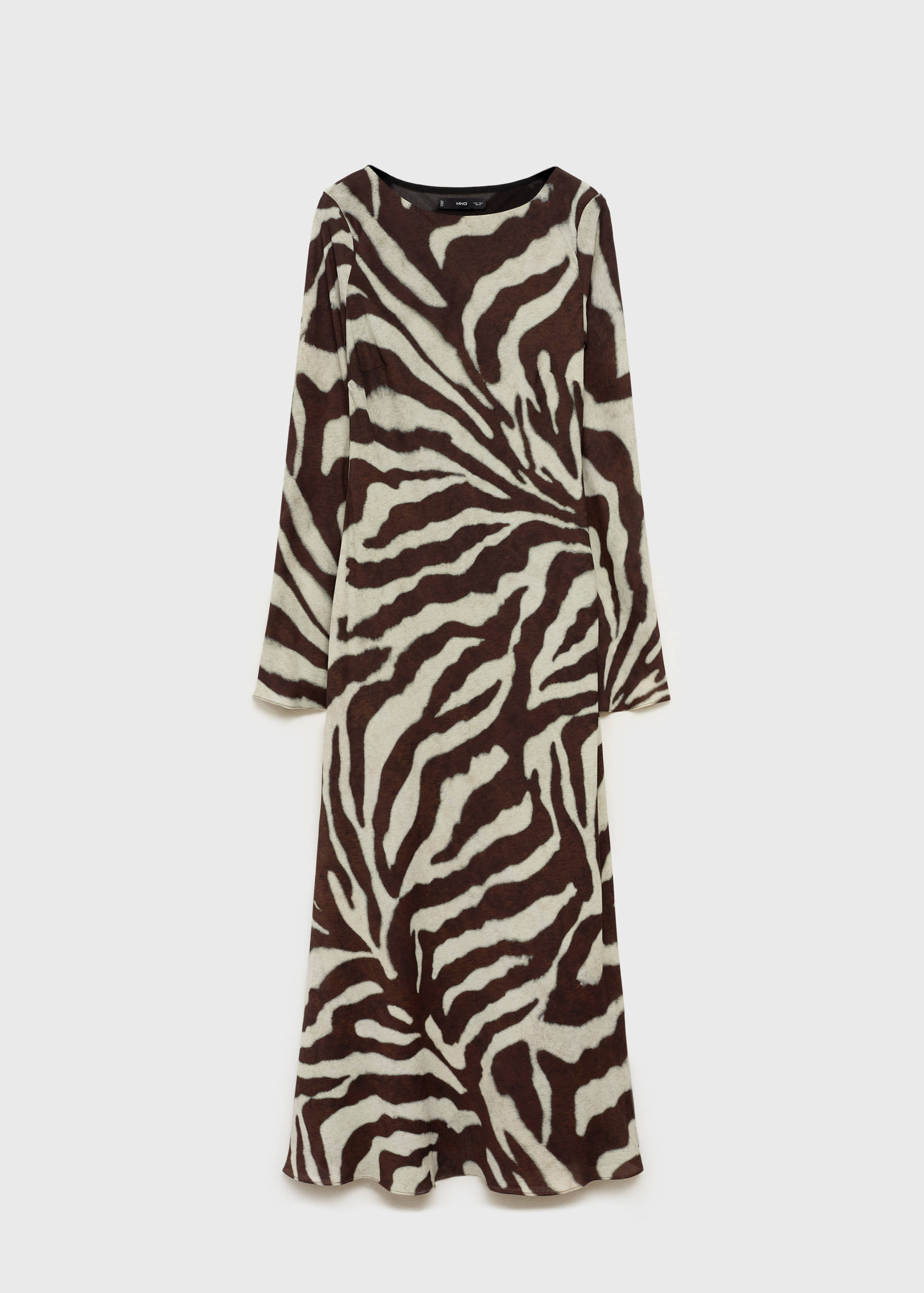 Robe évasée zèbre - Article sans modèle