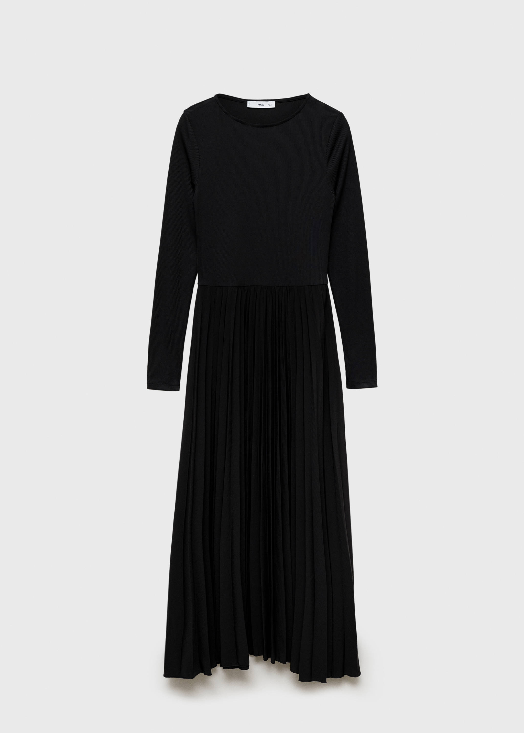 Pleated A-line dress - Article without model