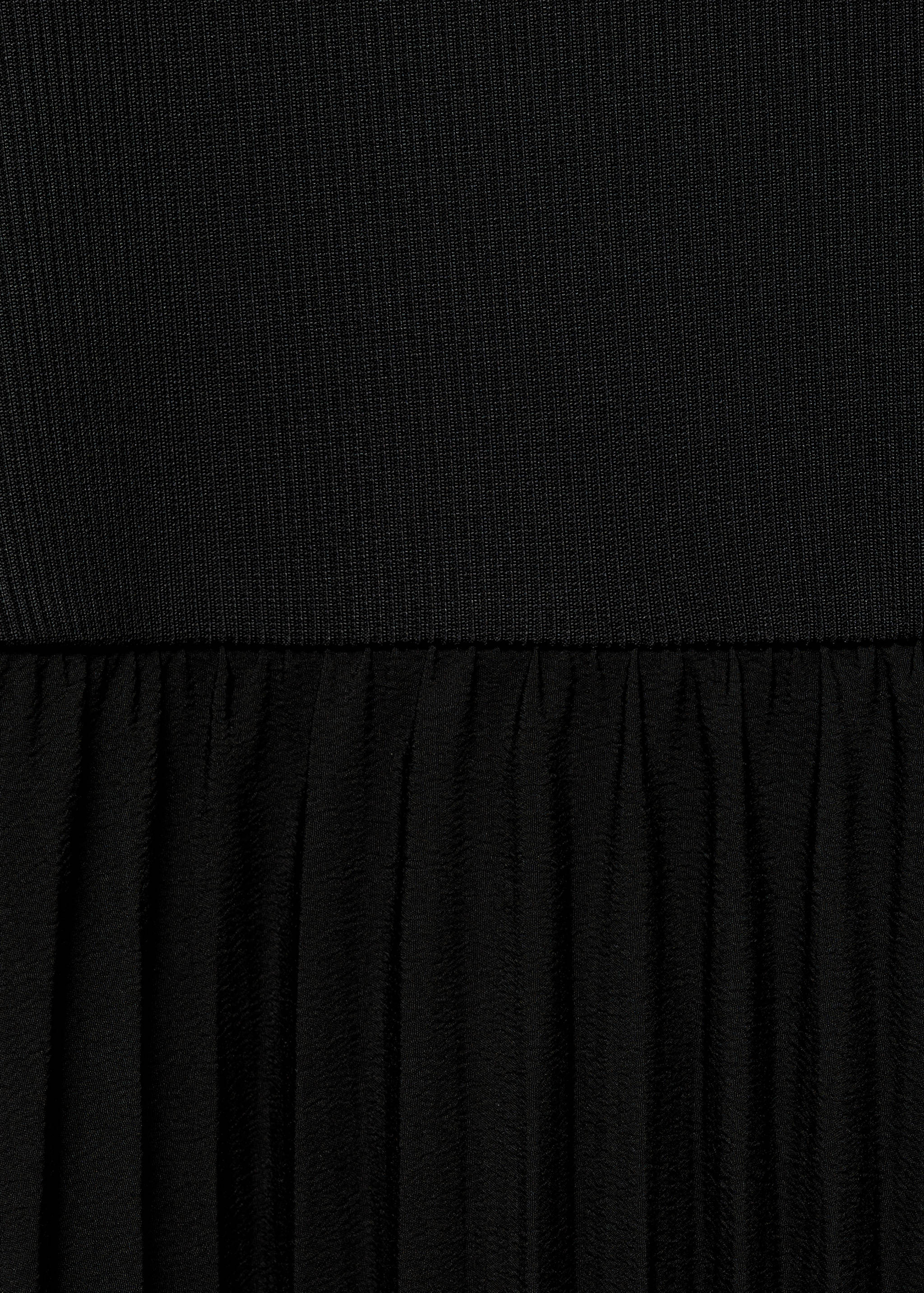 Pleated A-line dress - Details of the article 8