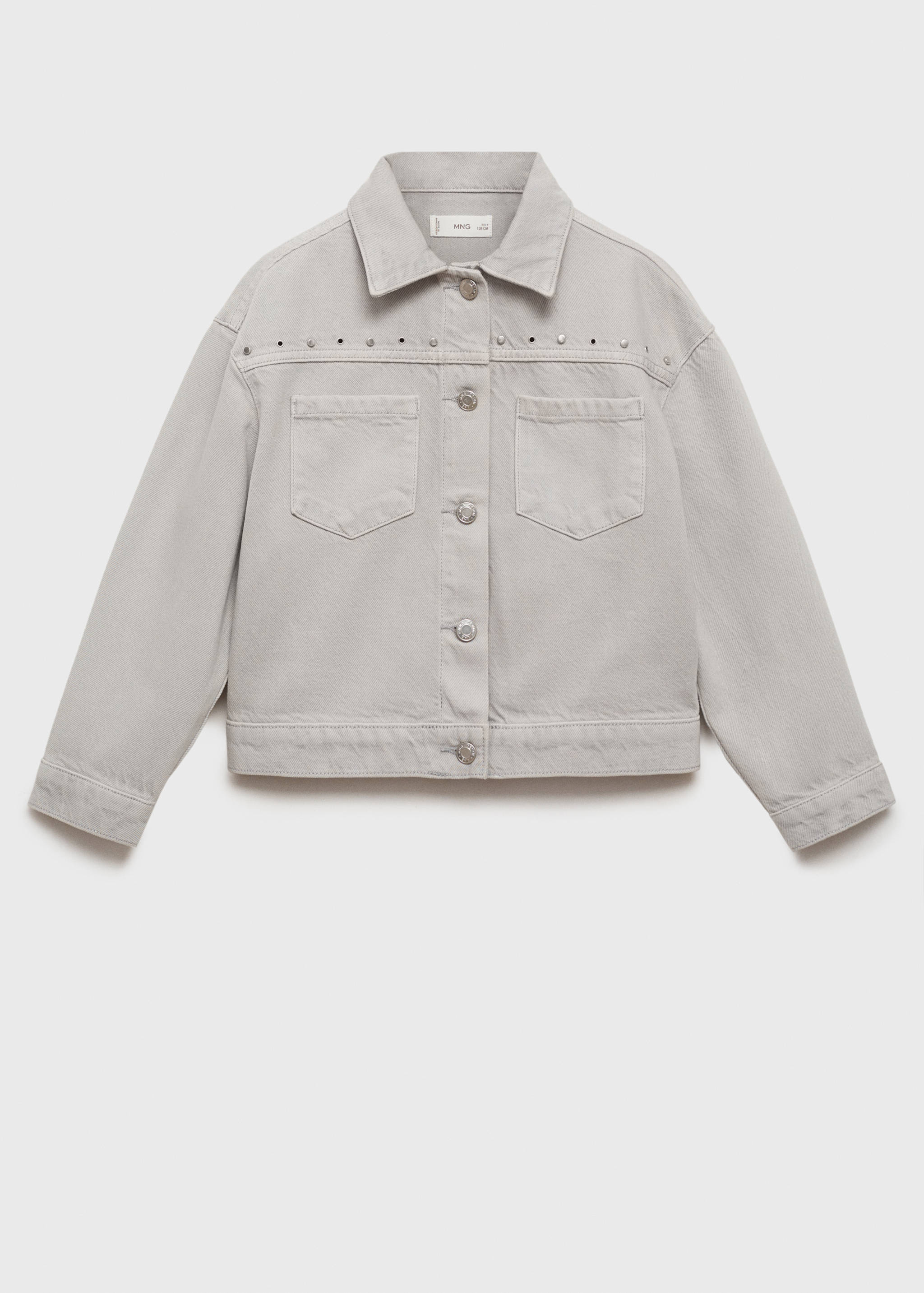 جاكت دنيم بمسامير - منتج دون نموذج