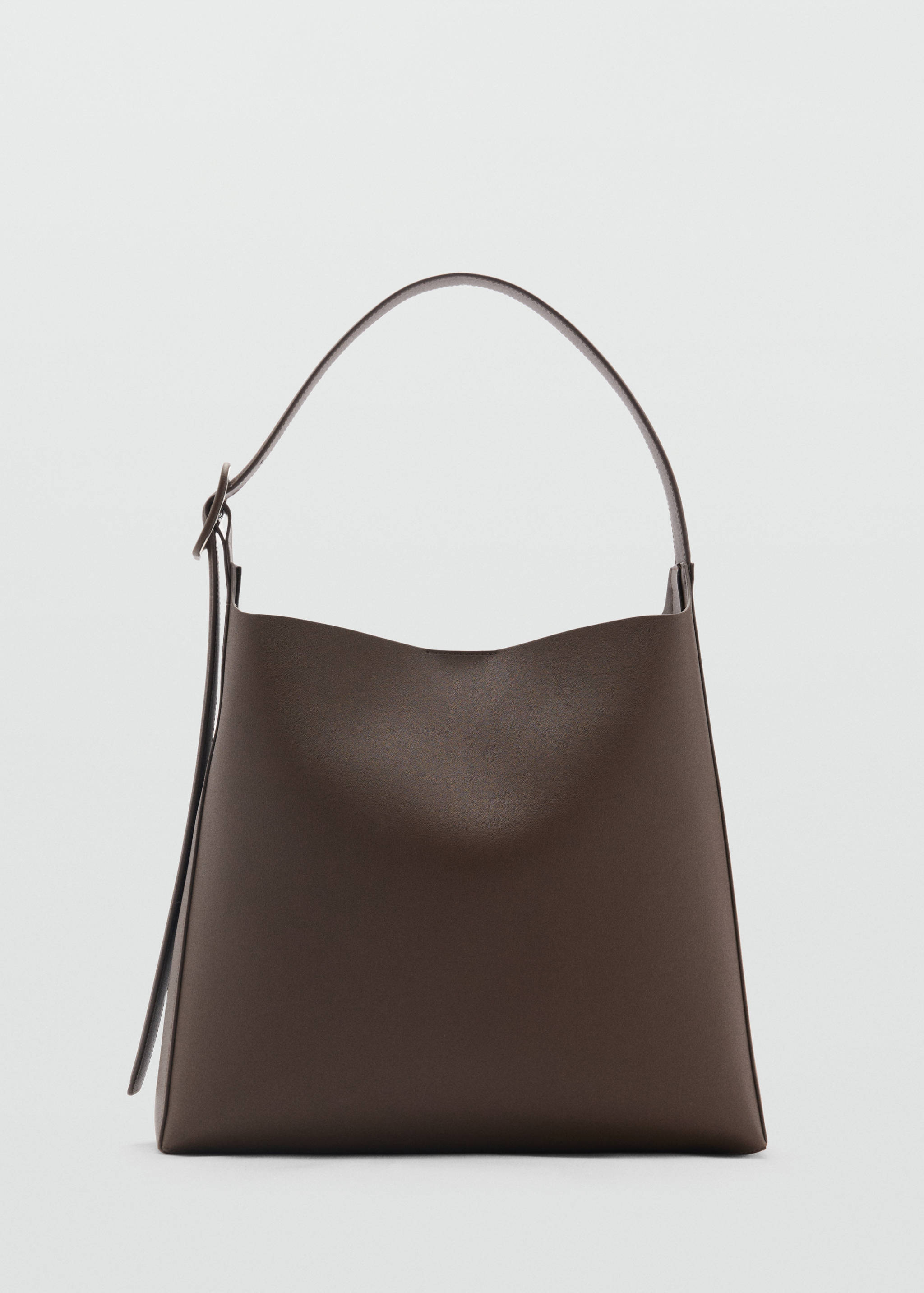 Shopper bag with buckle - Article without model