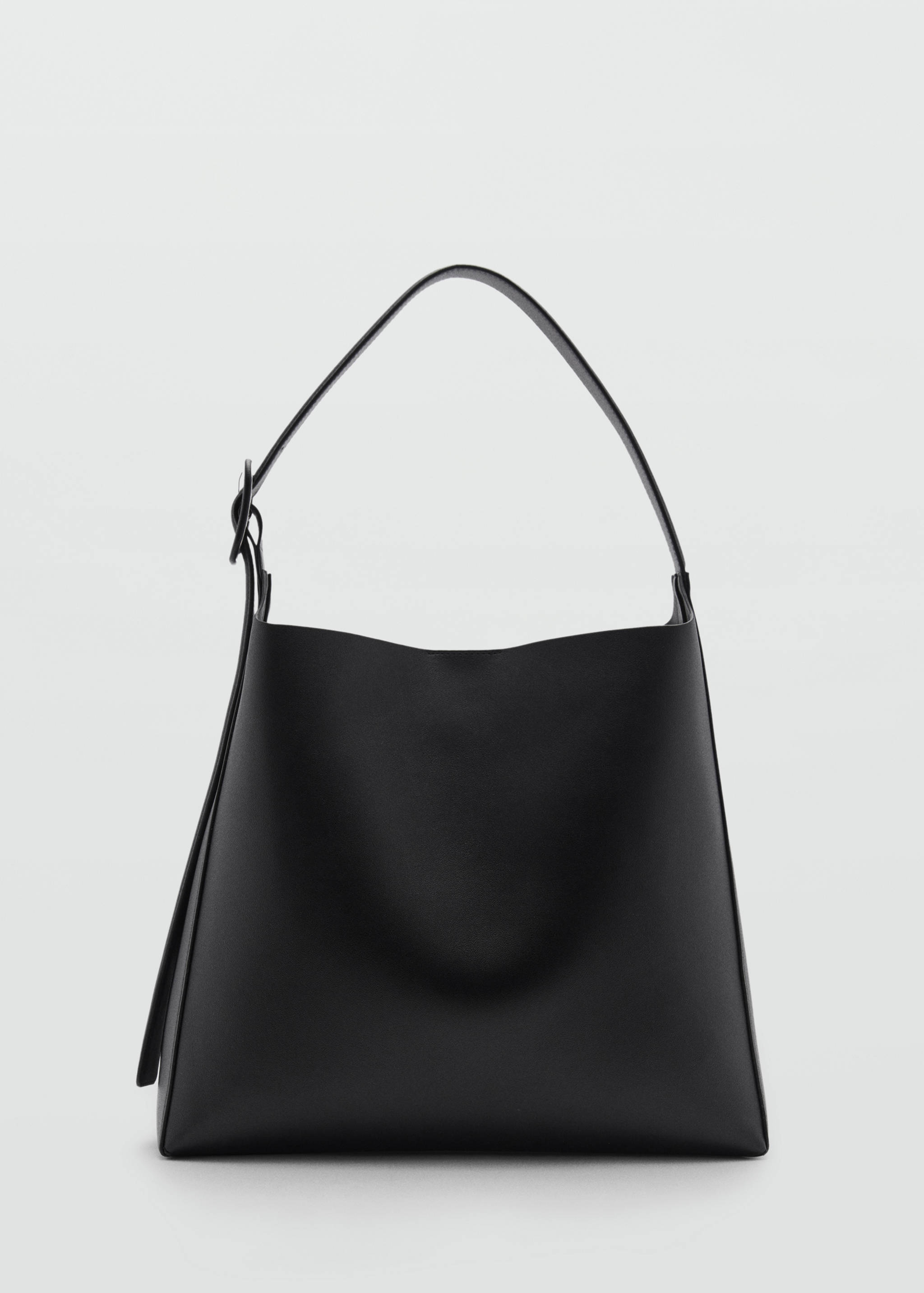 Shopper bag with buckle - Article without model