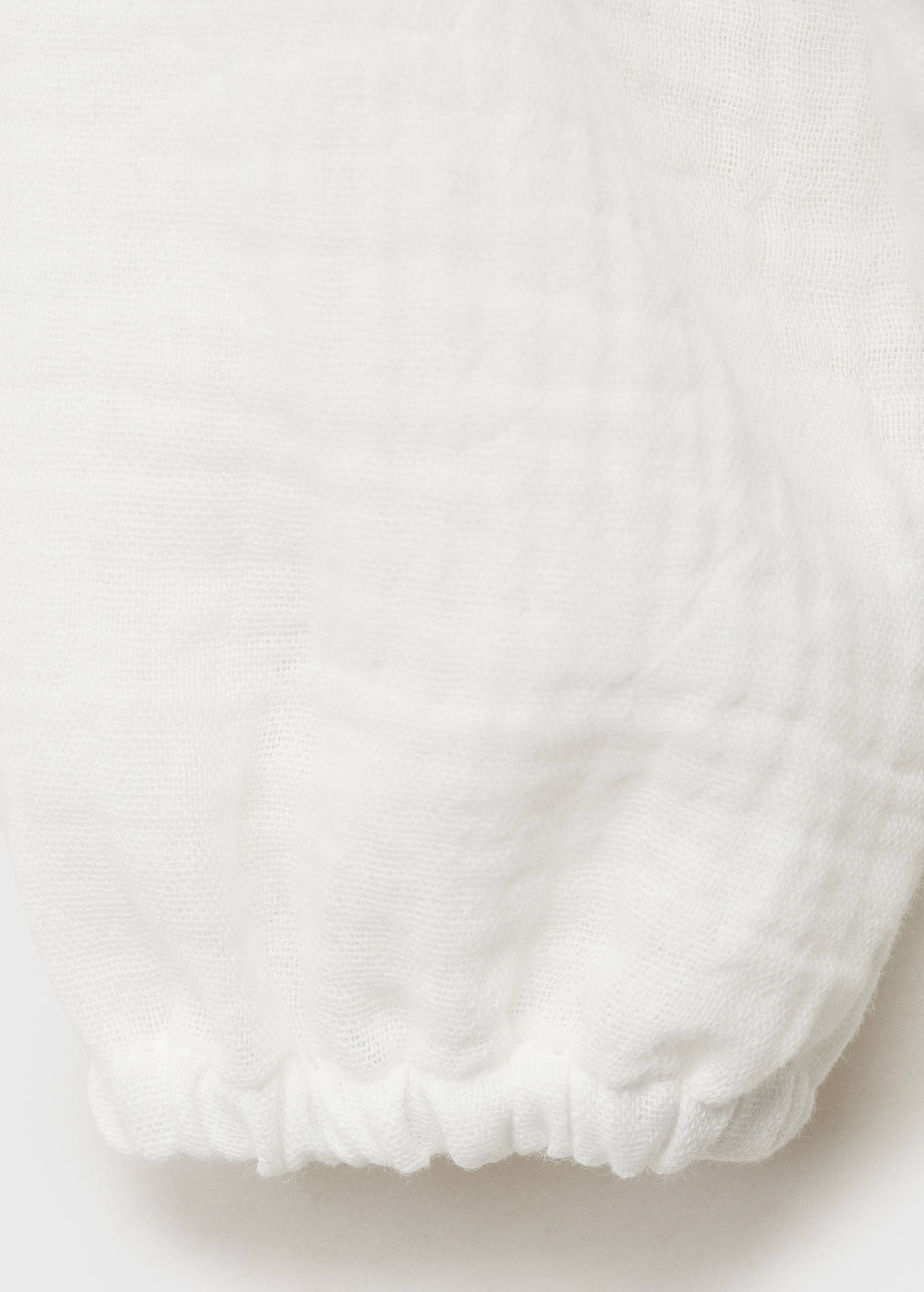 Cotton bodysuit blouse - Details of the article 8