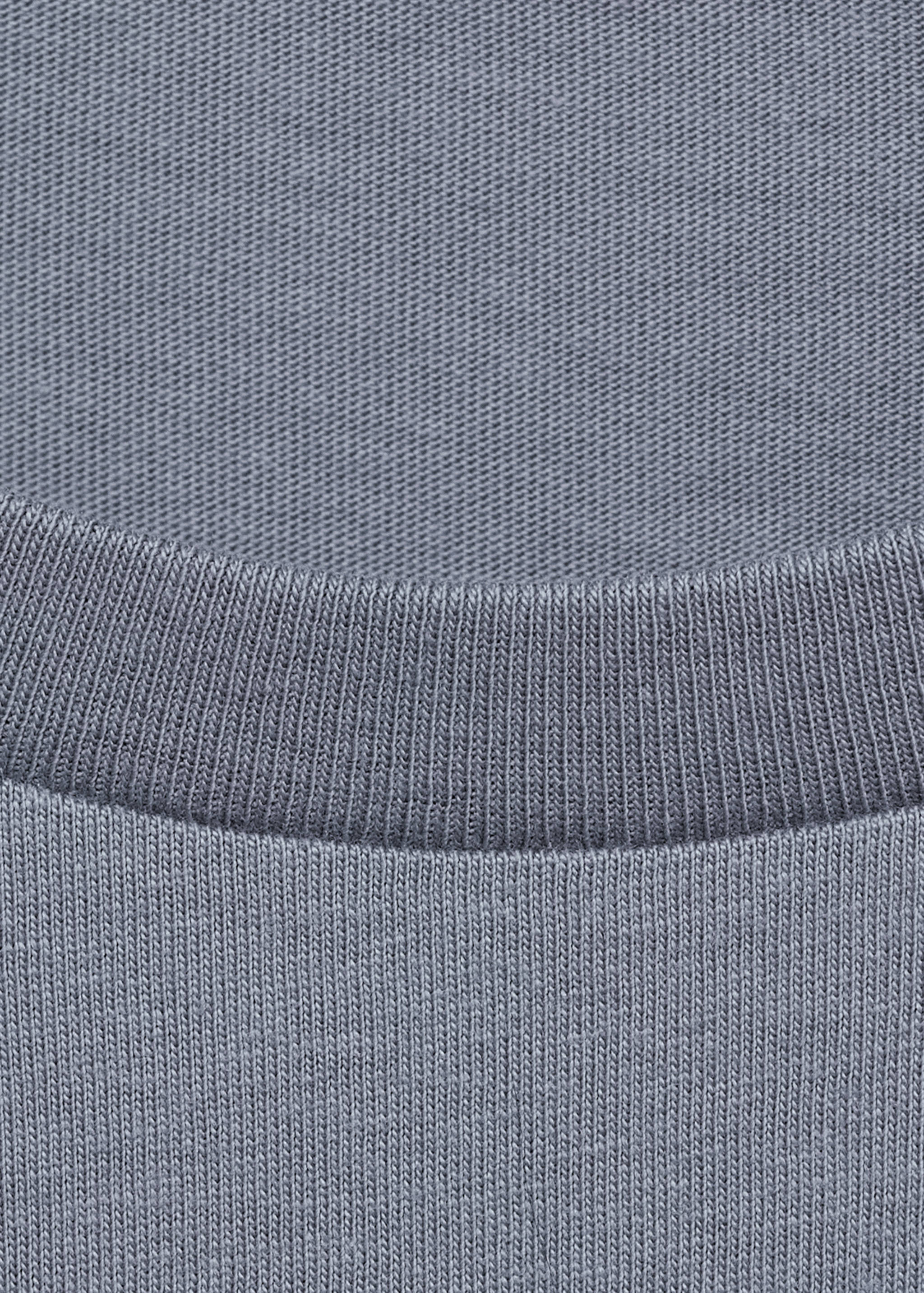 Essential cotton-blend T-shirt - Details of the article 8
