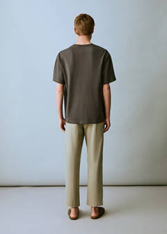 Straight-fit chino trousers — Mint Green 7