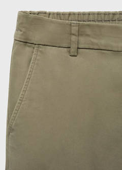 Straight-fit chino trousers — Mint Green 6
