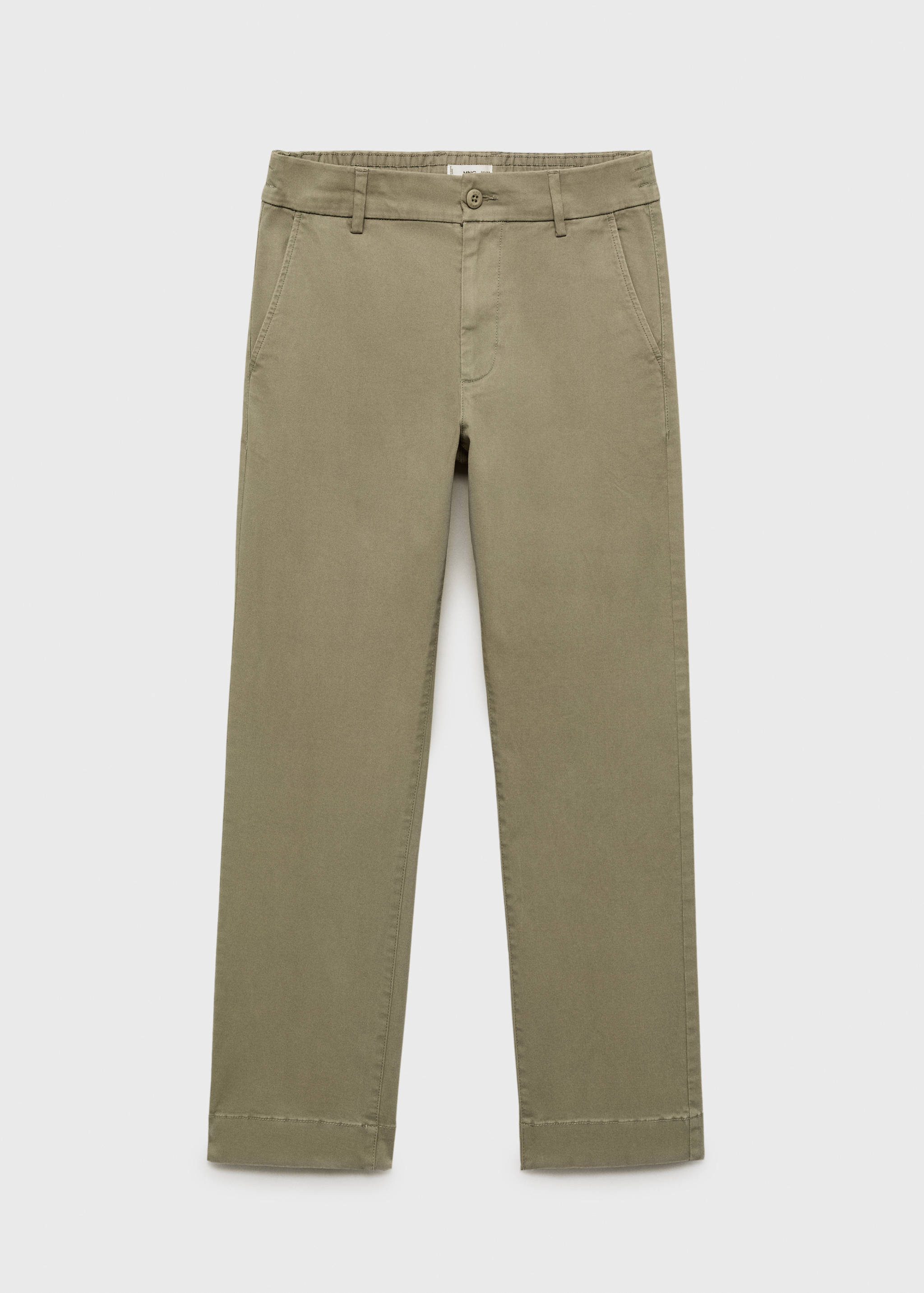Straight-fit chino pants - Article without model