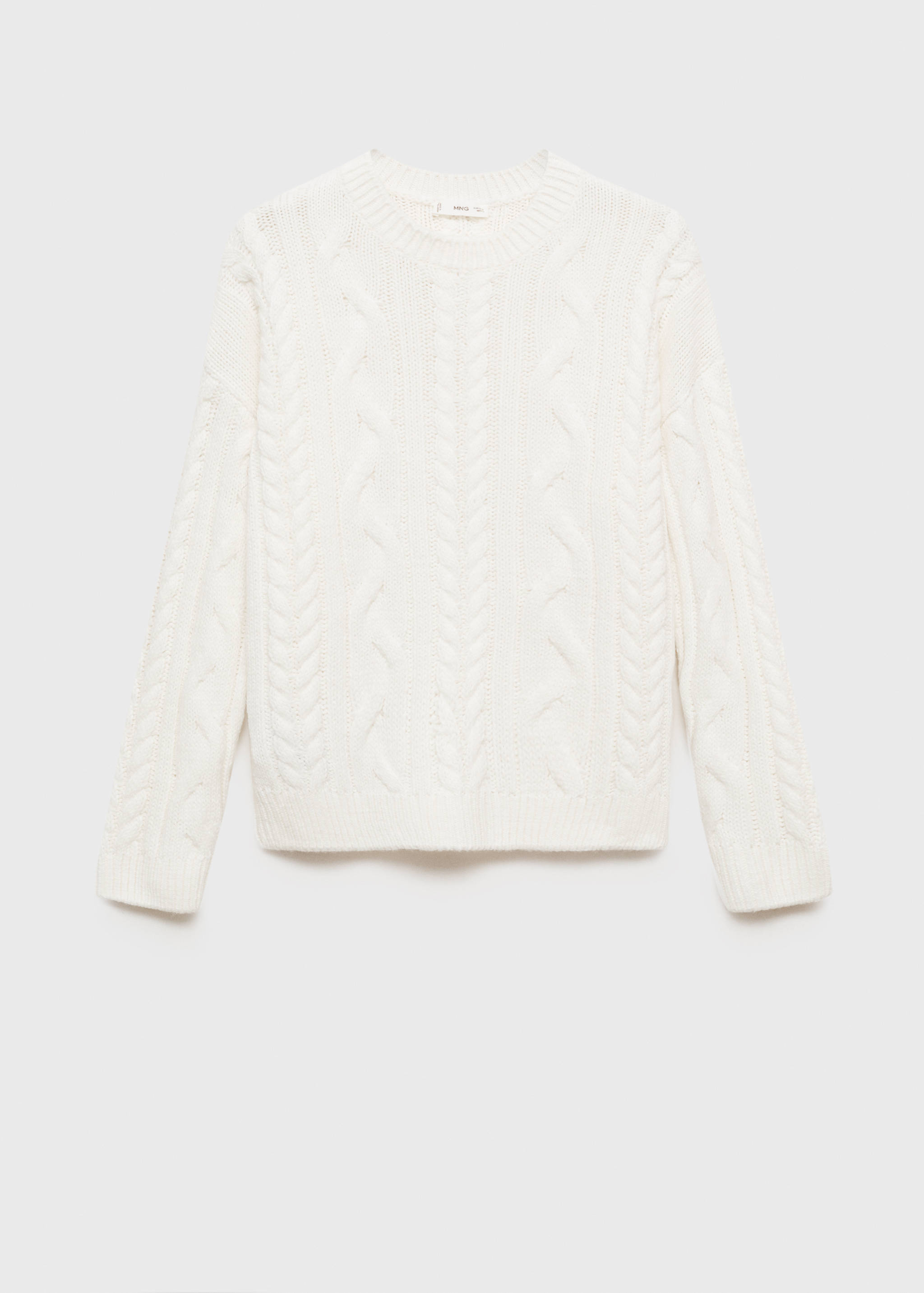 Cable-knit sweater - Article without model