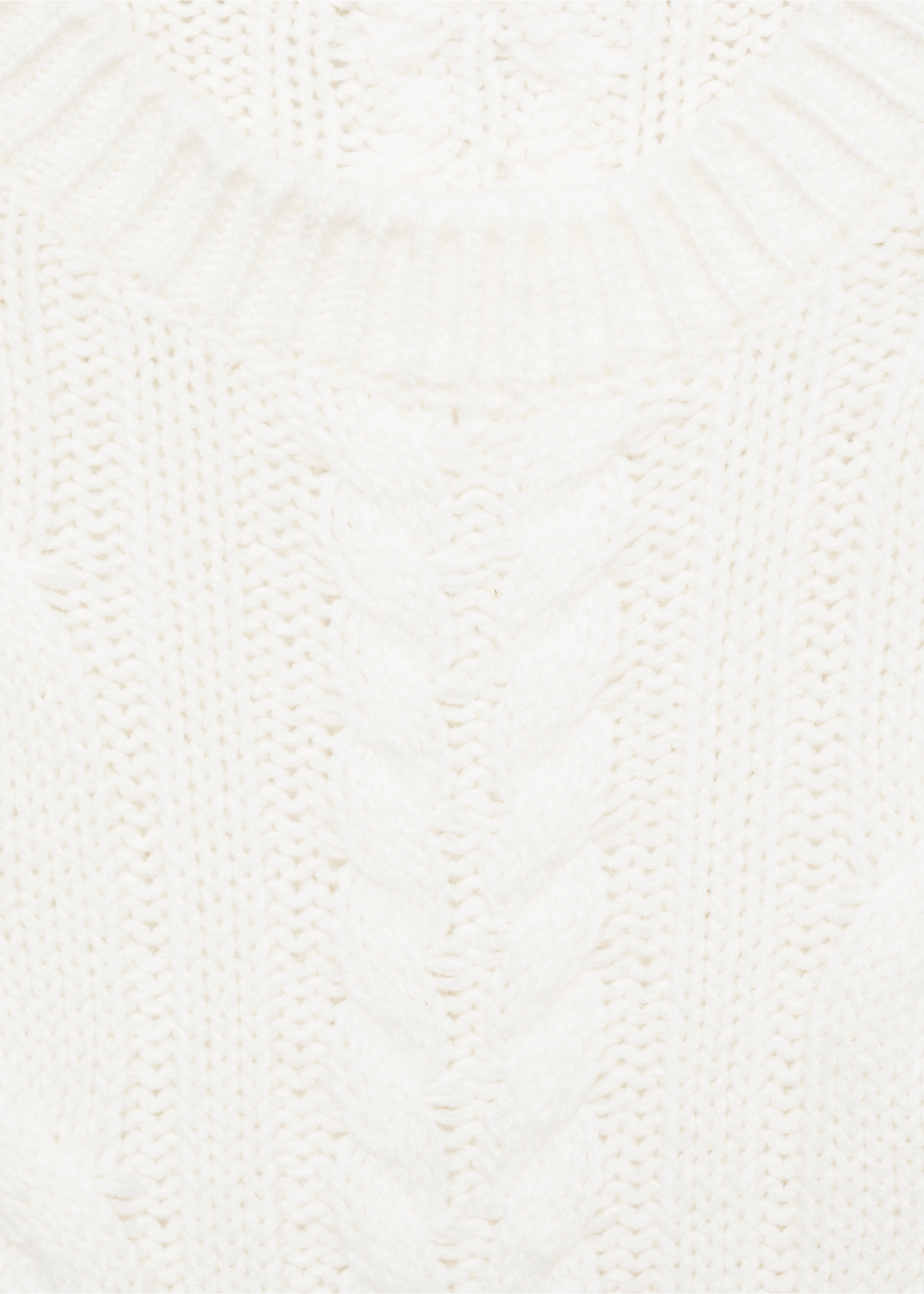 Cable-knit sweater - Details of the article 8, Off White. Ref: 87061514-00.