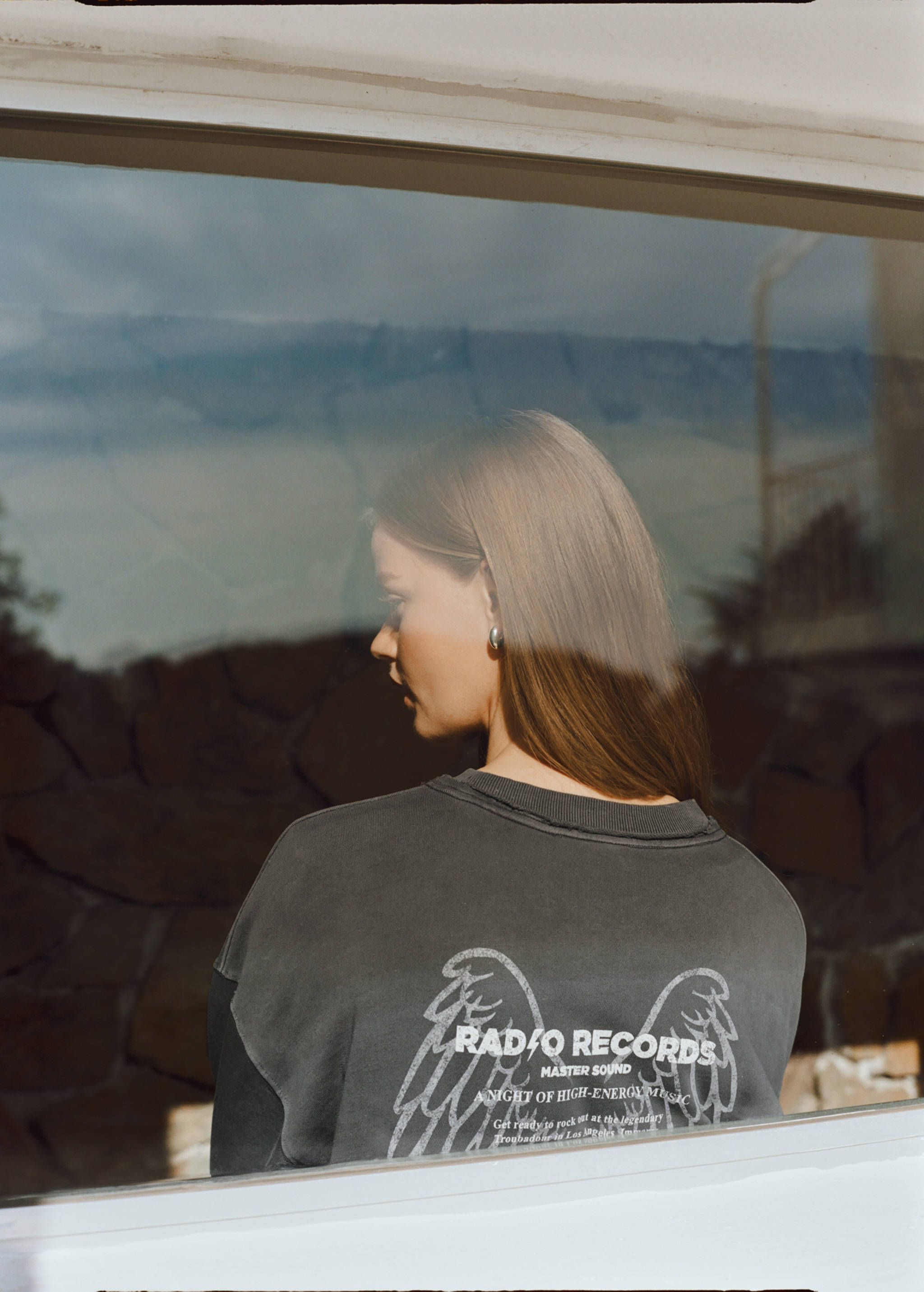 Distressed-effect sweatshirt - Details of the article 6