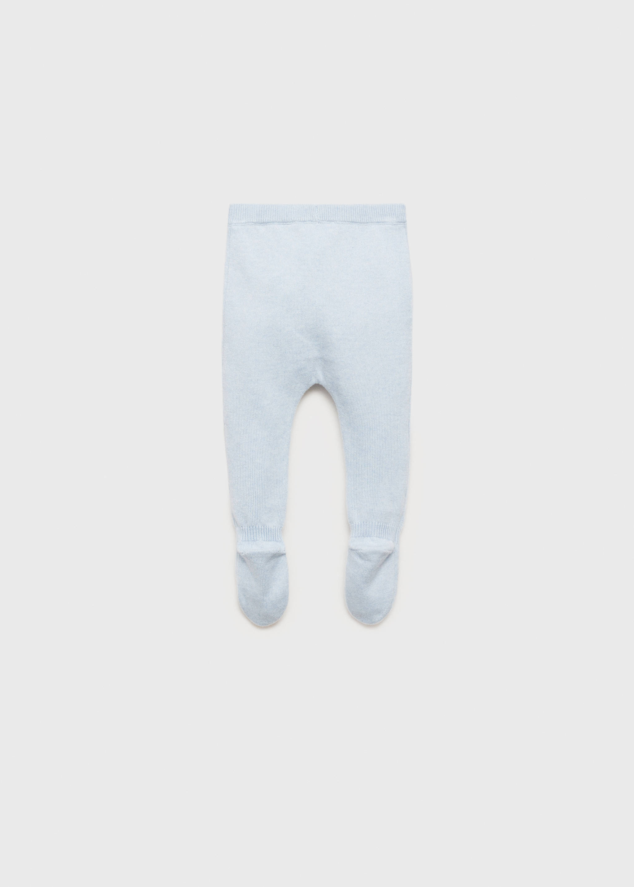 Cotton footed trousers - Reverse of the article