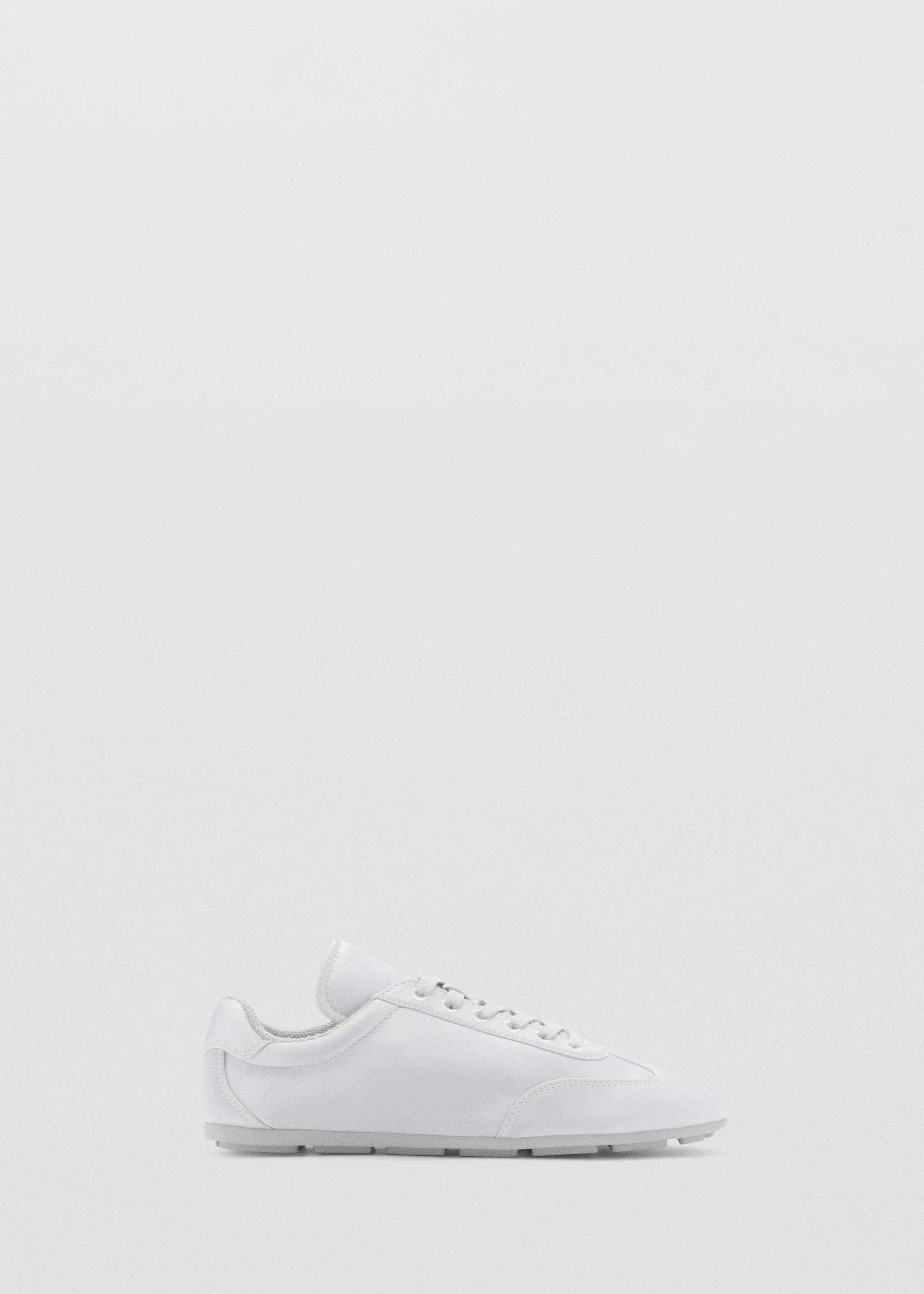Satin lace-up sneakers - Article without model