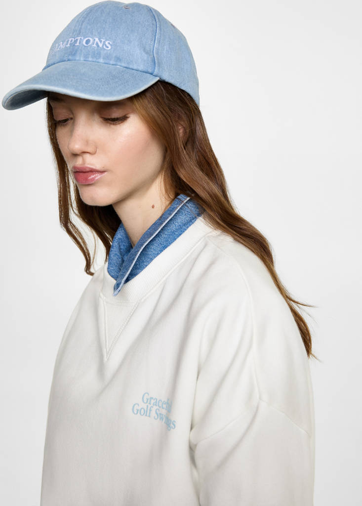 Message cotton sweatshirt — Off White