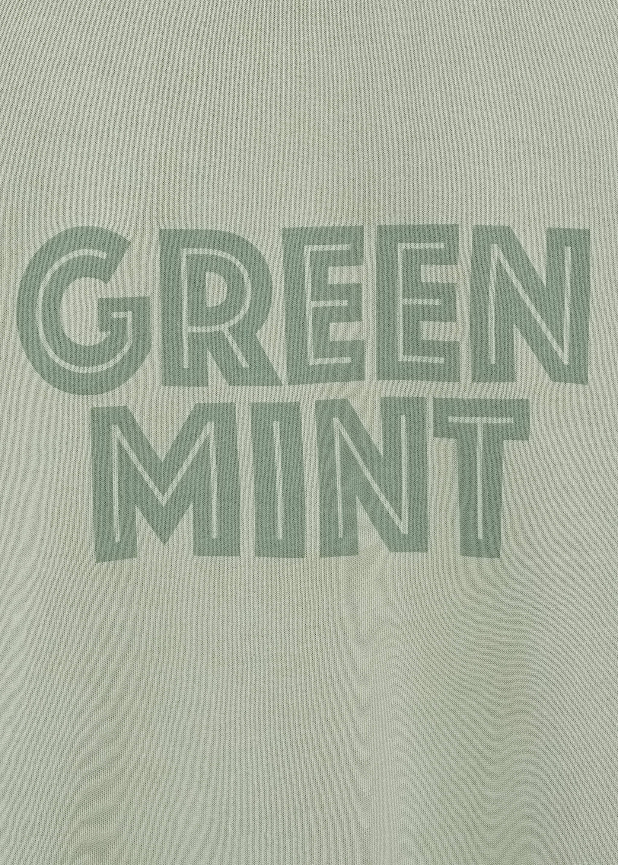 Printed message sweatshirt - Details of the article 8