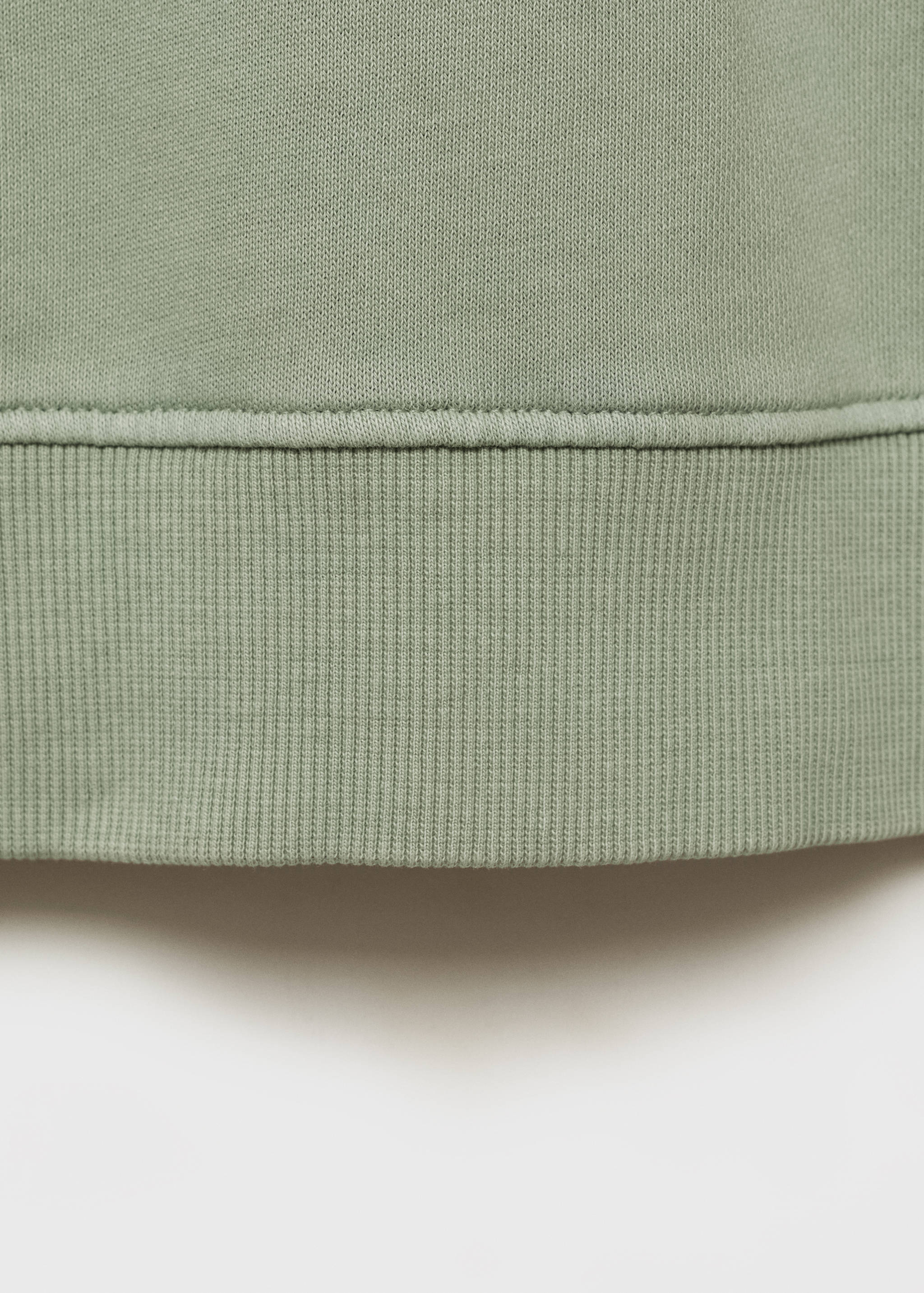 Printed message sweatshirt - Details of the article 0