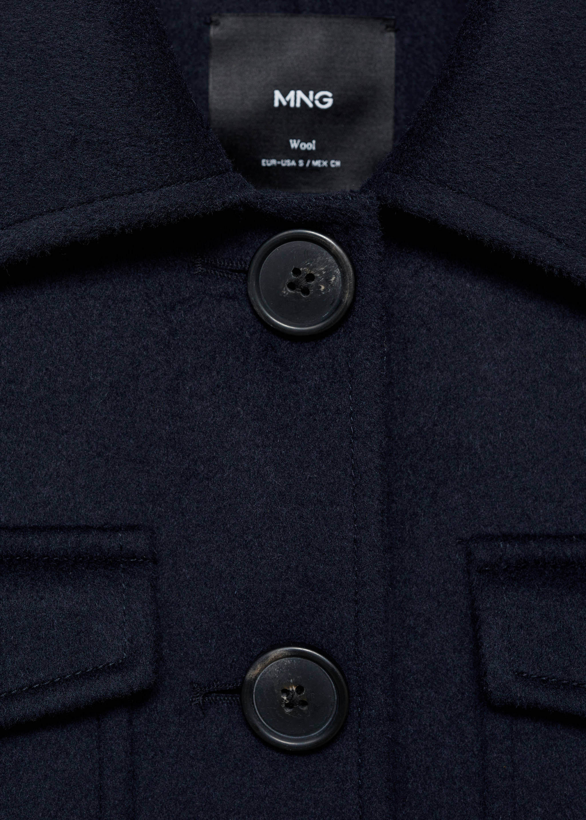 Wool jacket with pockets - Details of the article 8