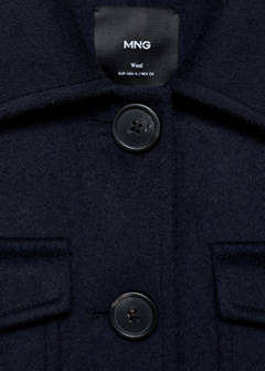 Wool jacket with pockets — Dark Navy 7
