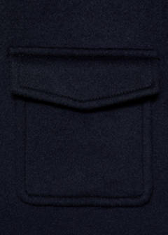 Wool jacket with pockets — Dark Navy 8