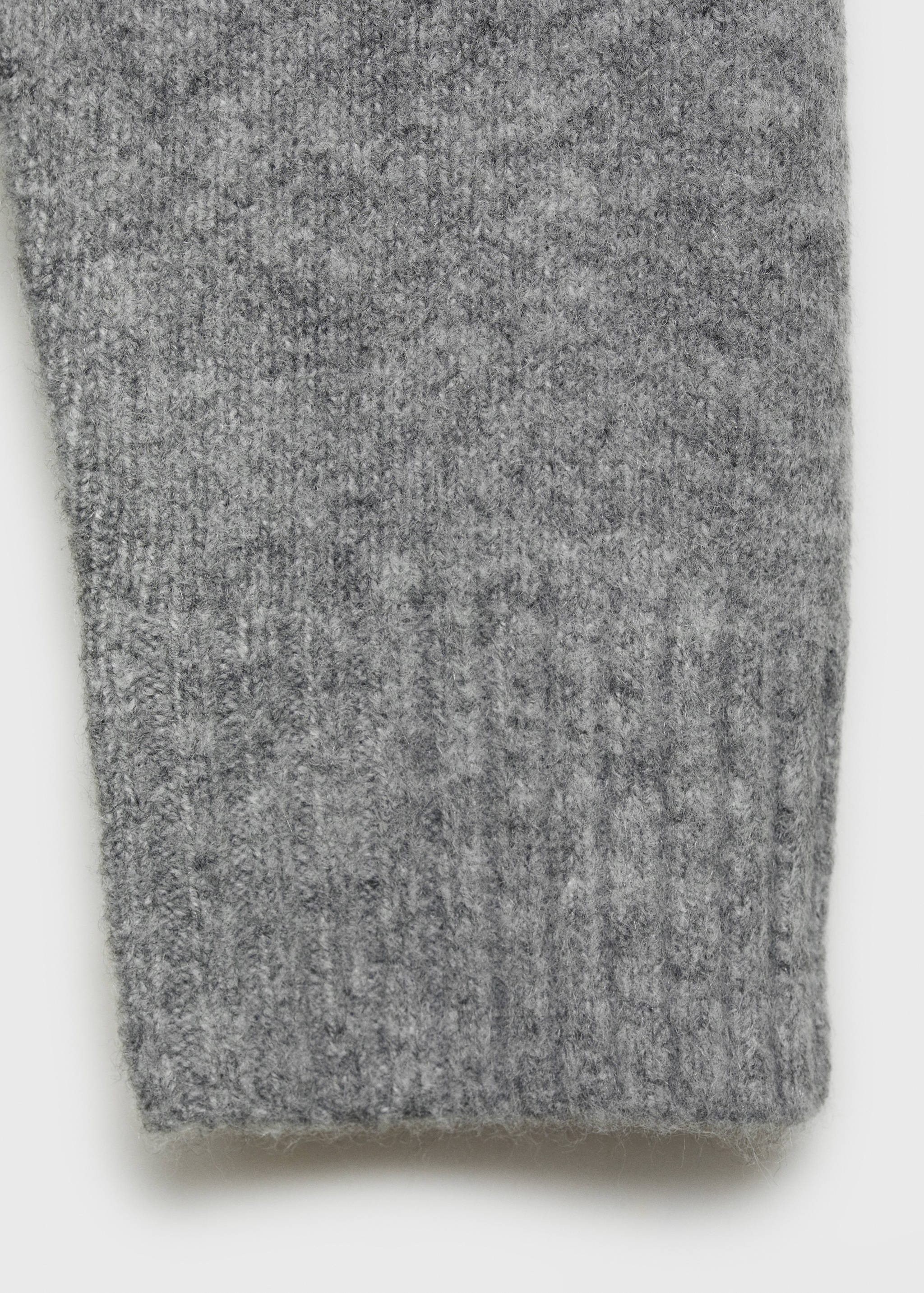 Round-neck knitted sweater - Details of the article 0