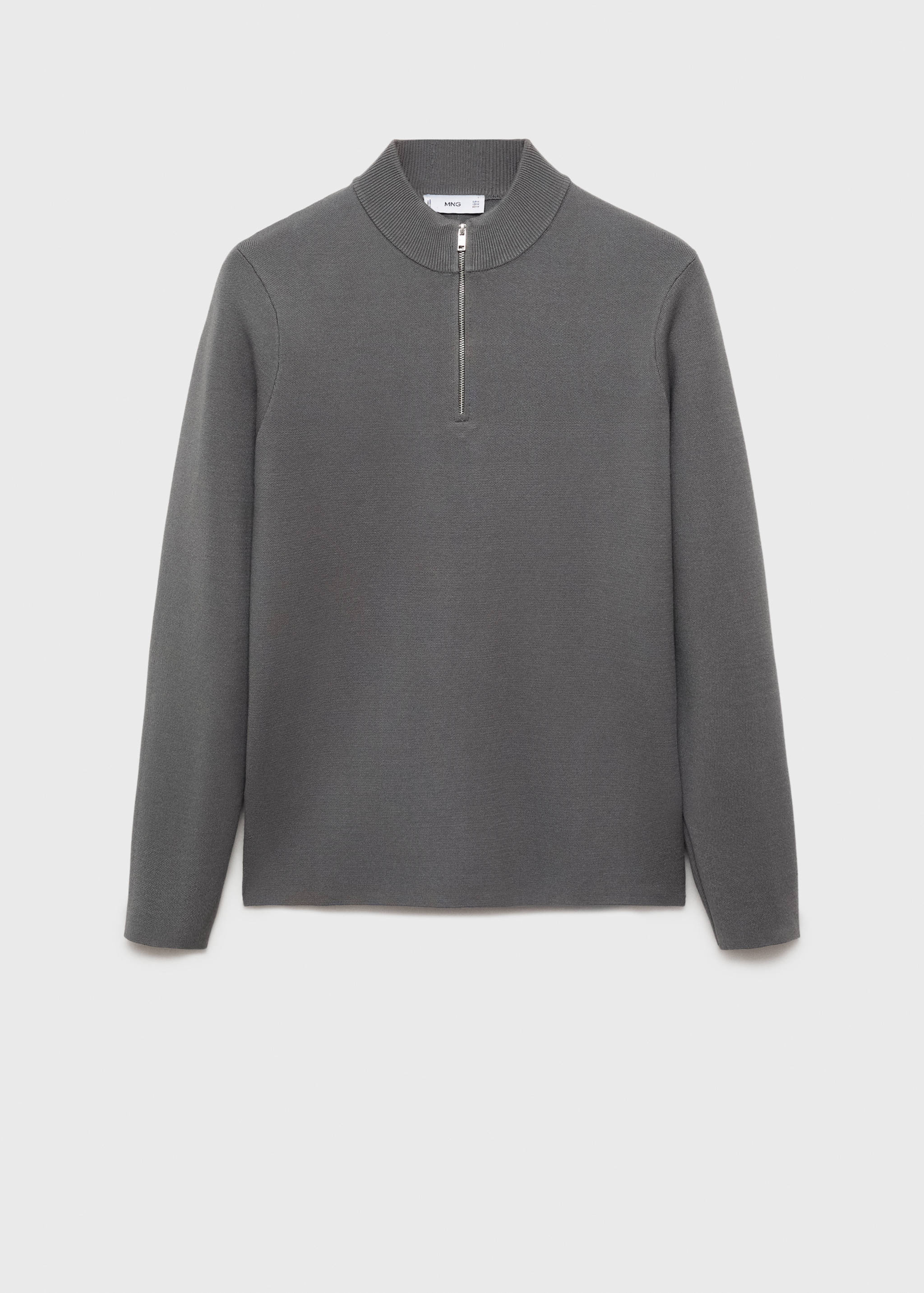 Pull col montant zip - Article sans modèle