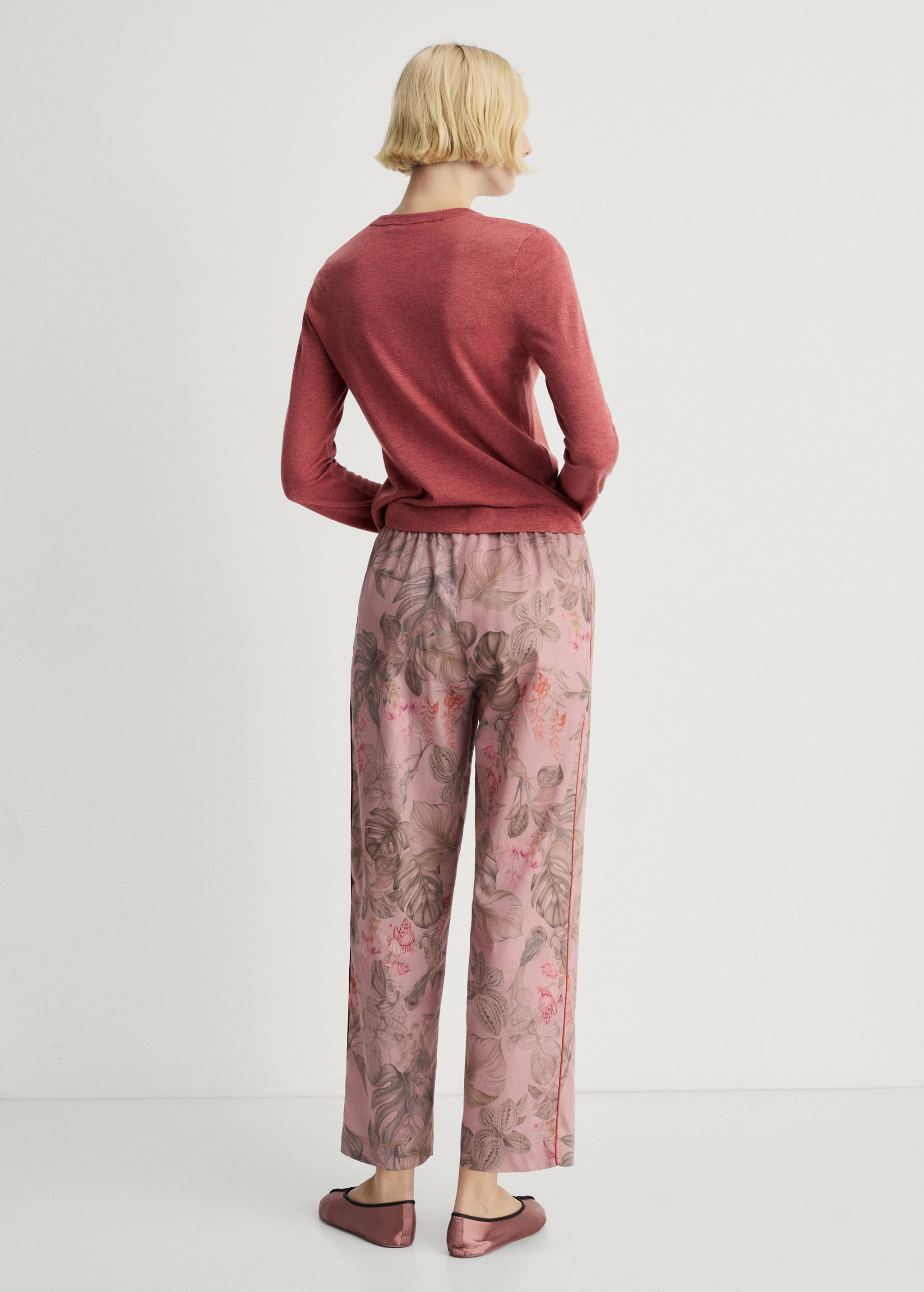 Jersey punto cuello redondo - Reverso del artículo