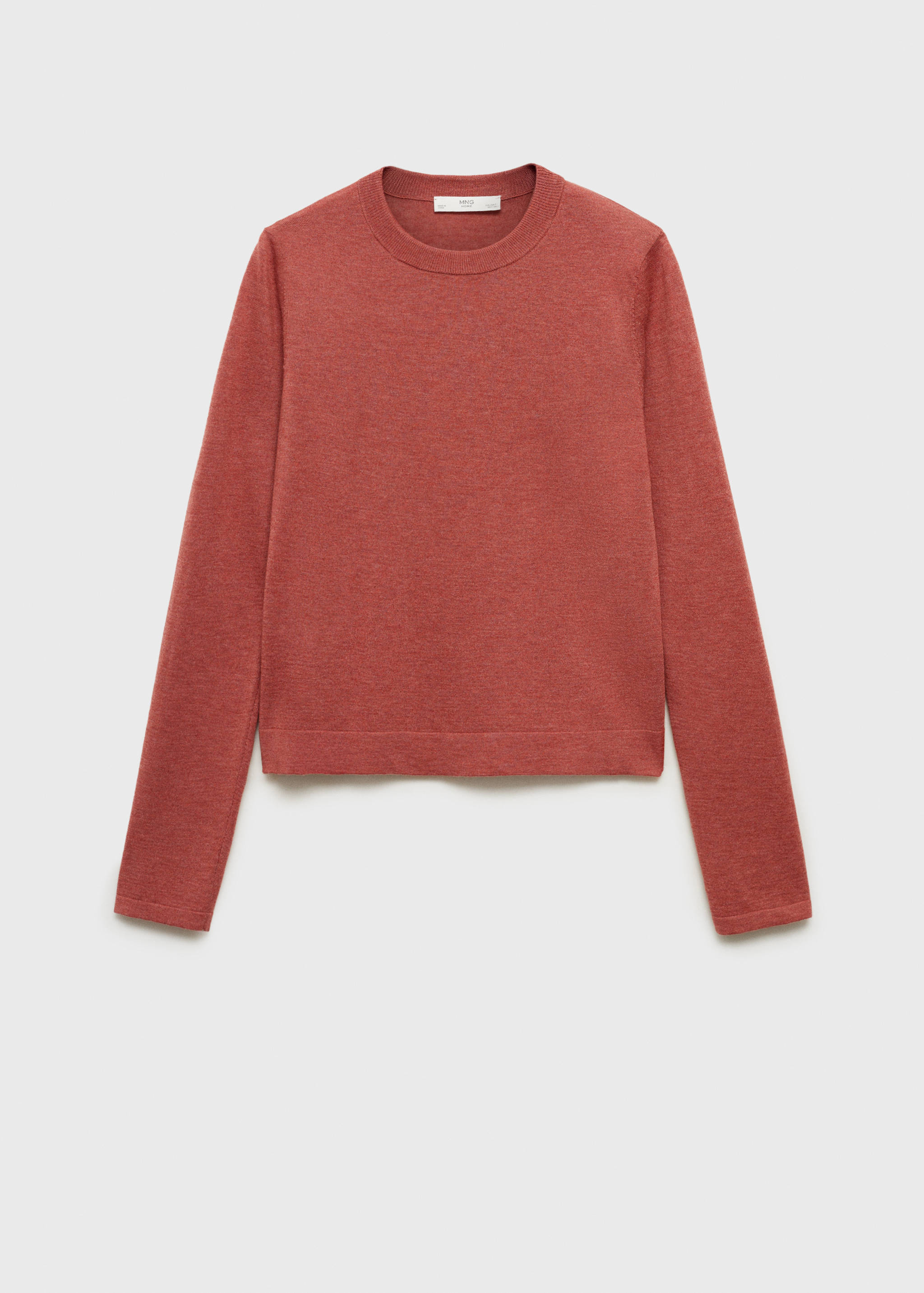 Jersey punto cuello redondo - Artículo sin modelo