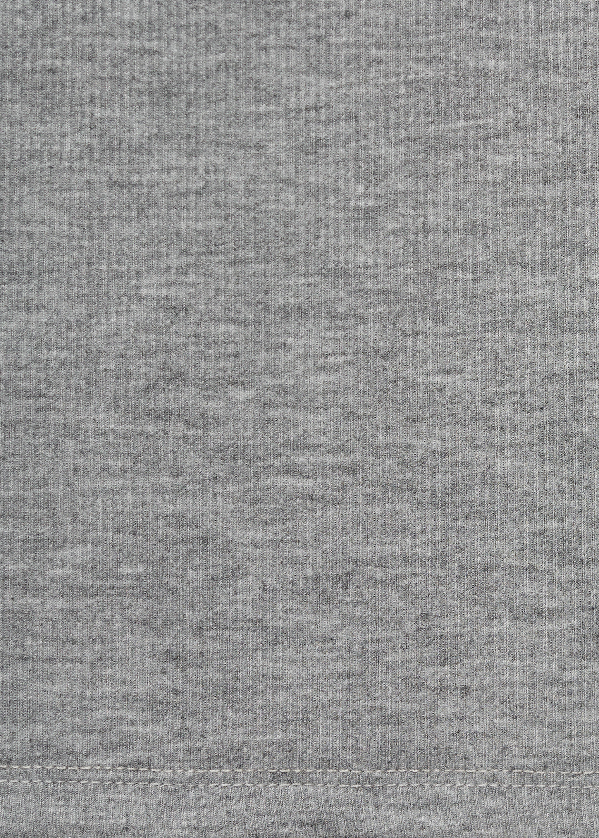 Rib-knit nightgown - Details of the article 0