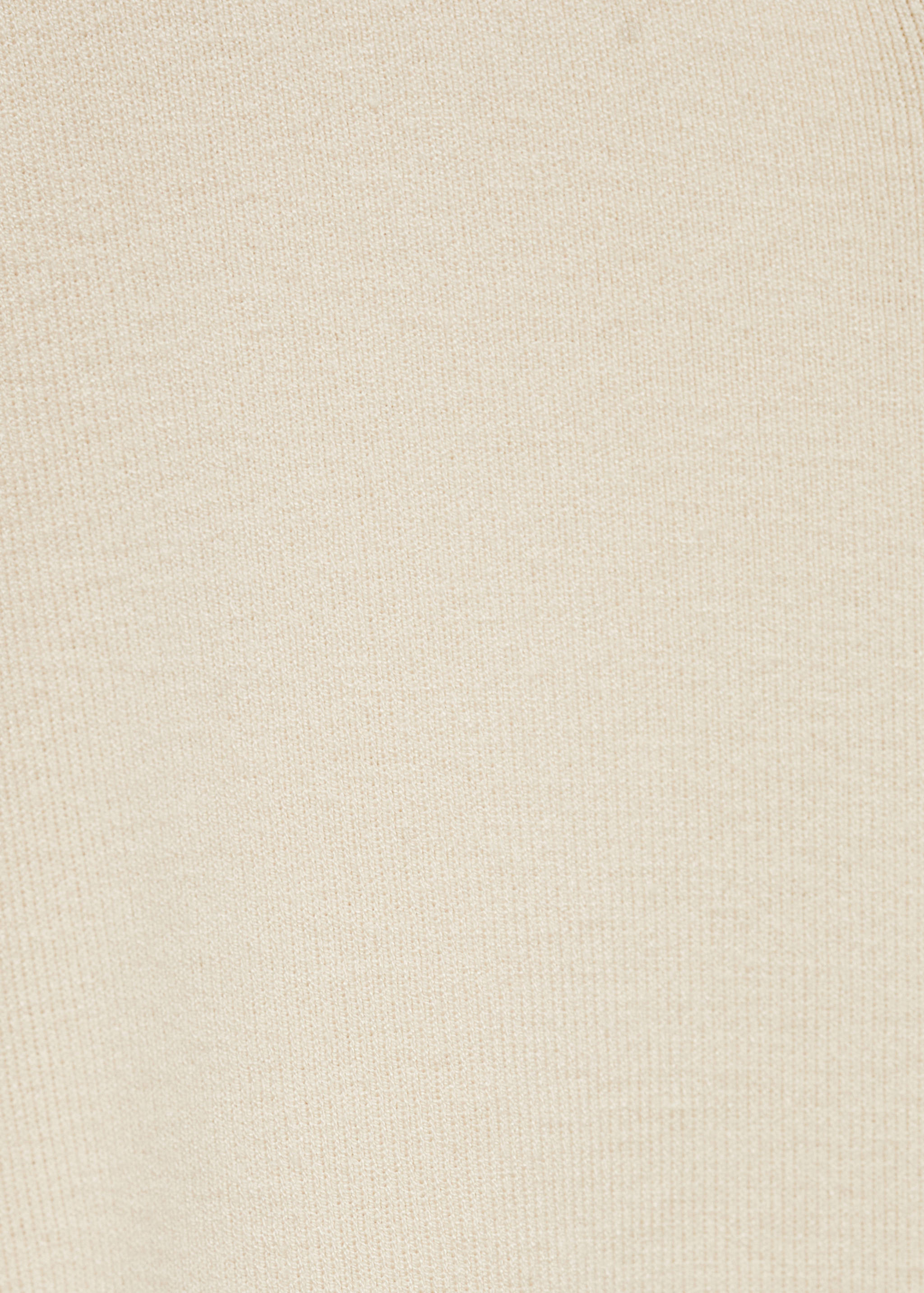 Rib-knit jacket with zip - Details of the article 0