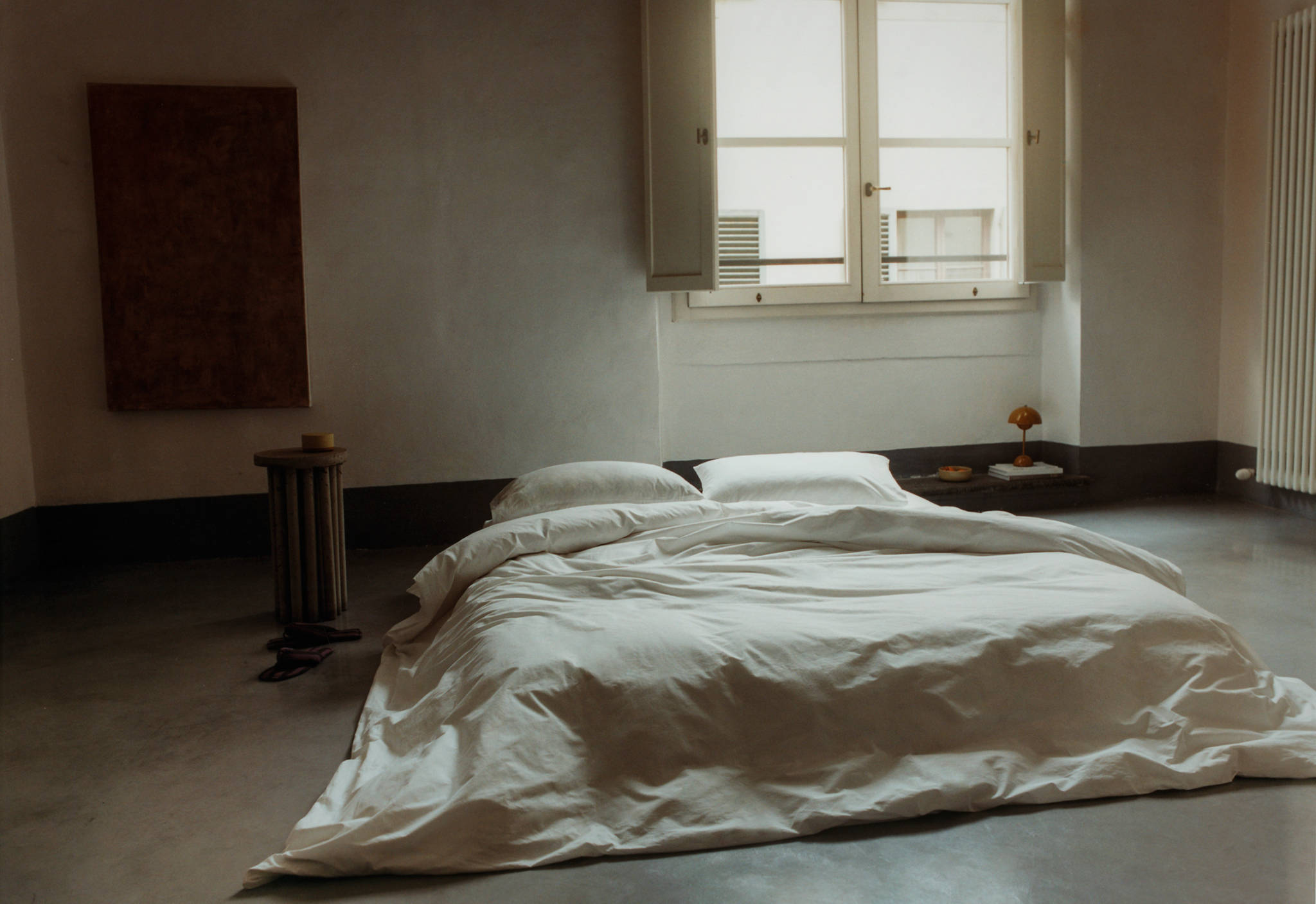 Bettbezug aus Baumwoll-Perkal mit Fadendichte 300 für 150/160 cm Bett - Panoramaansicht