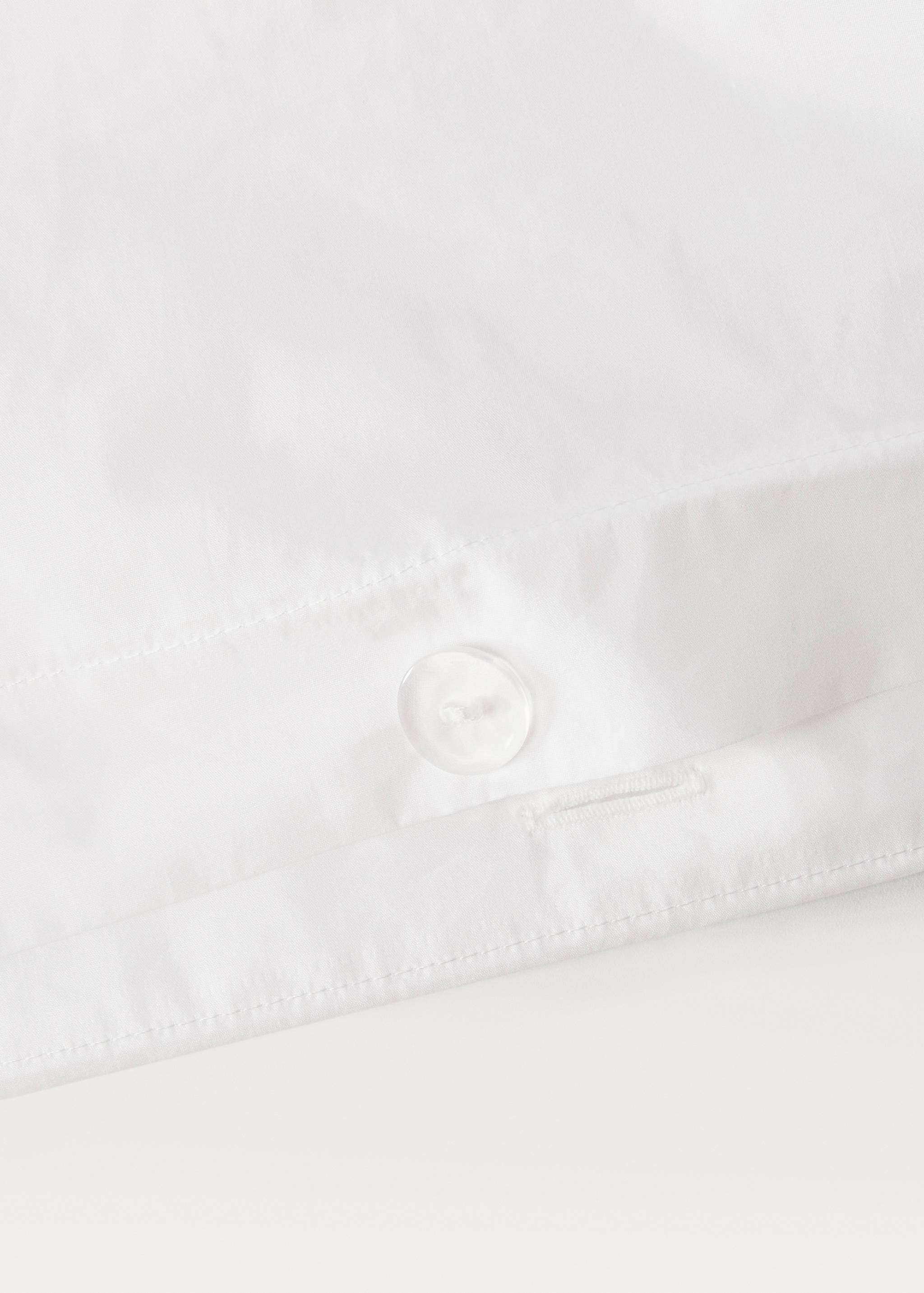 Bettbezug aus Baumwoll-Perkal mit Fadendichte 300 für 150/160 cm Bett - Detail des Artikels 1