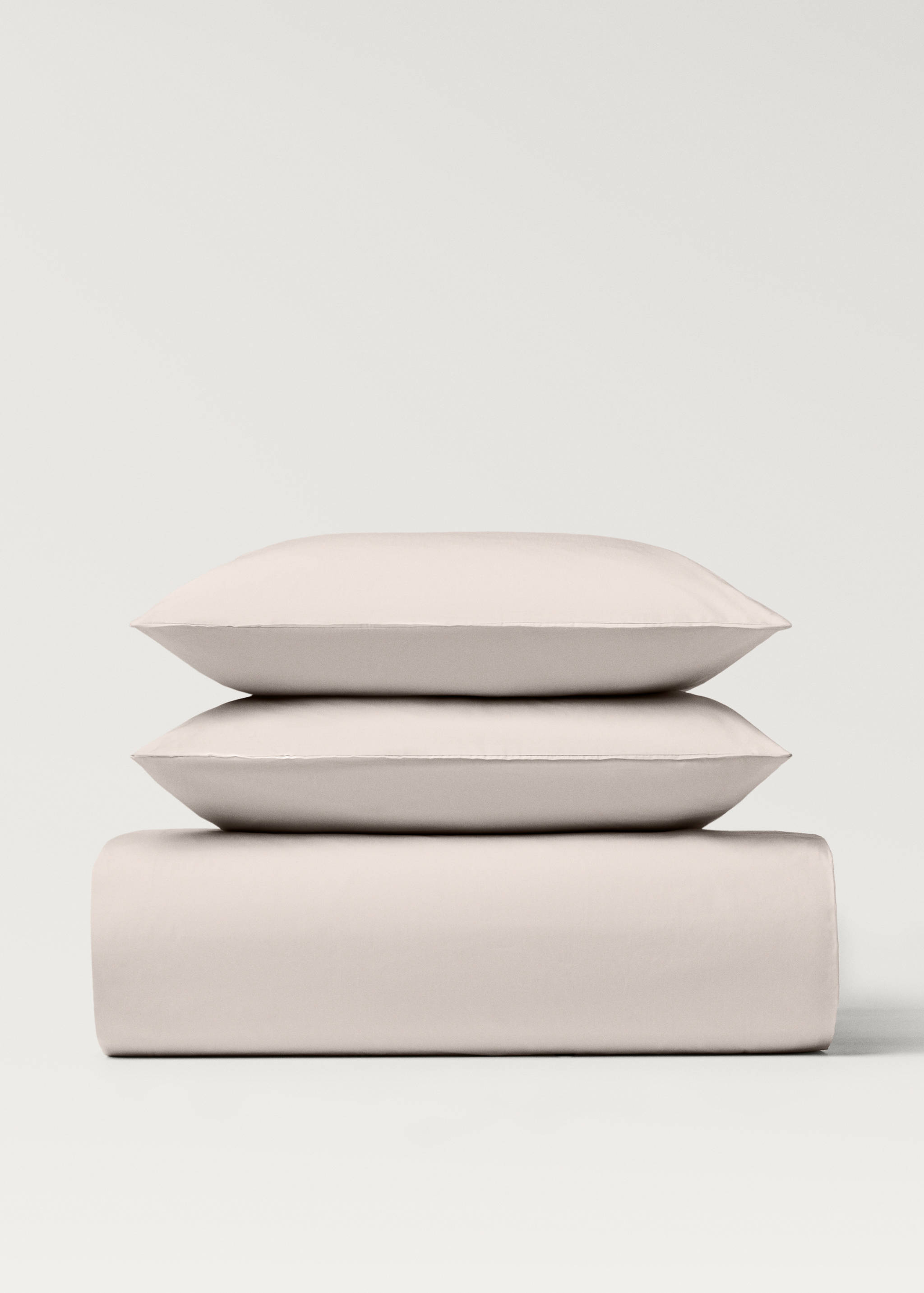 Bettbezug aus Baumwoll-Perkal mit Fadendichte 300 für 150/160 cm Bett - Artikel ohne Model