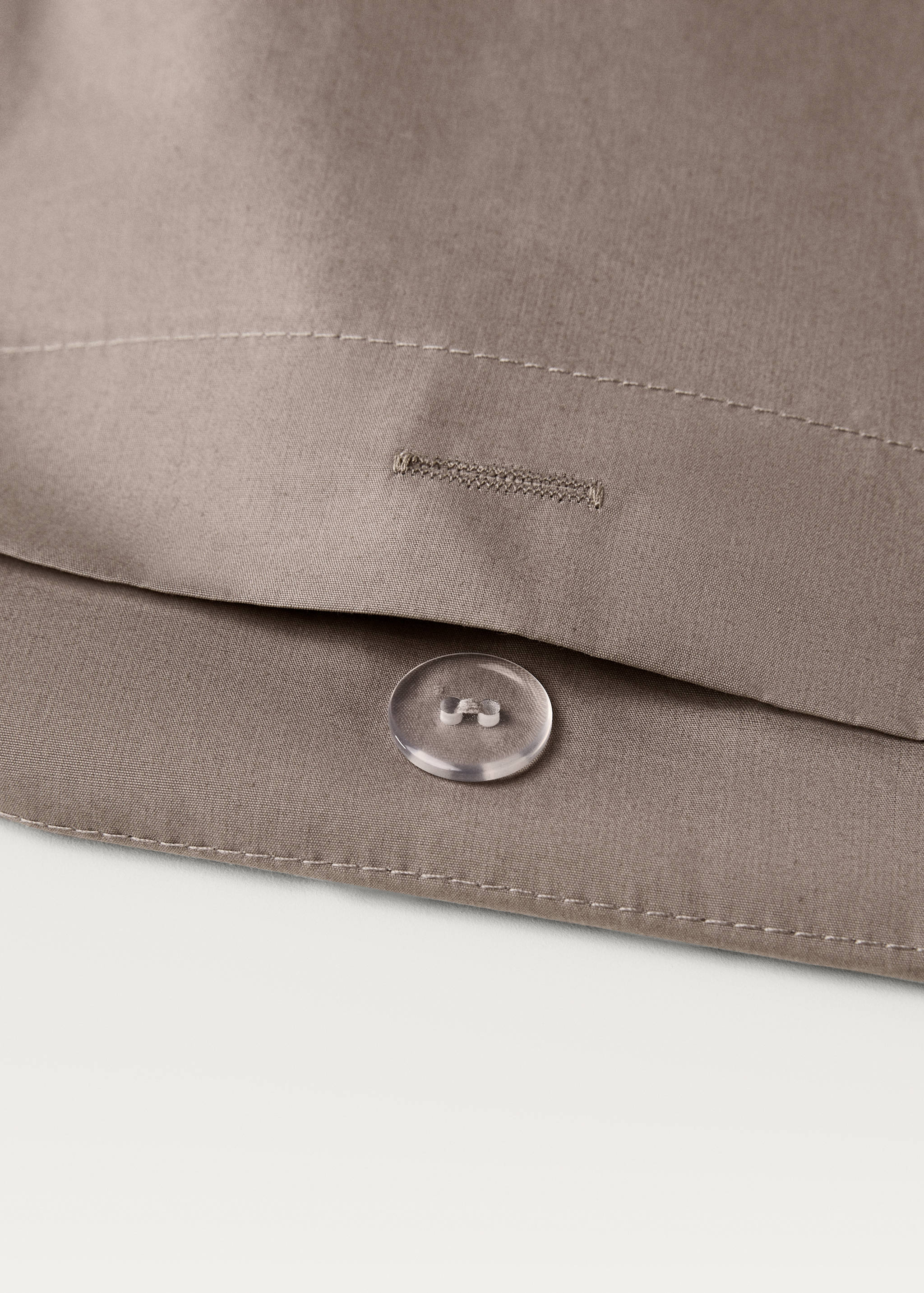 Bettbezug aus Baumwoll-Perkal mit Fadendichte 300 für 150/160 cm Bett - Detail des Artikels 1