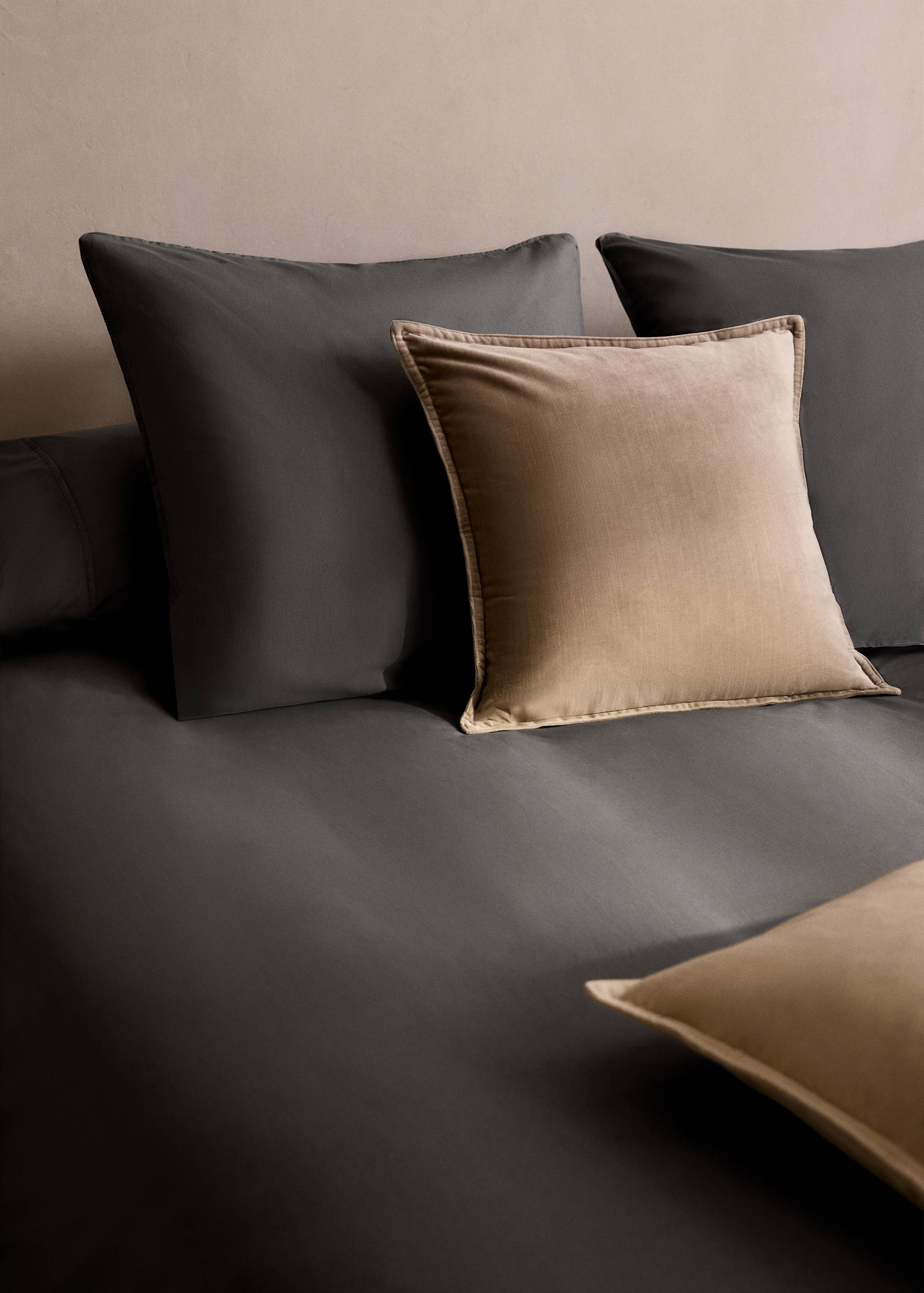Bettbezug aus Baumwoll-Perkal mit Fadendichte 300 für 150/160 cm Bett - Detail des Artikels 7