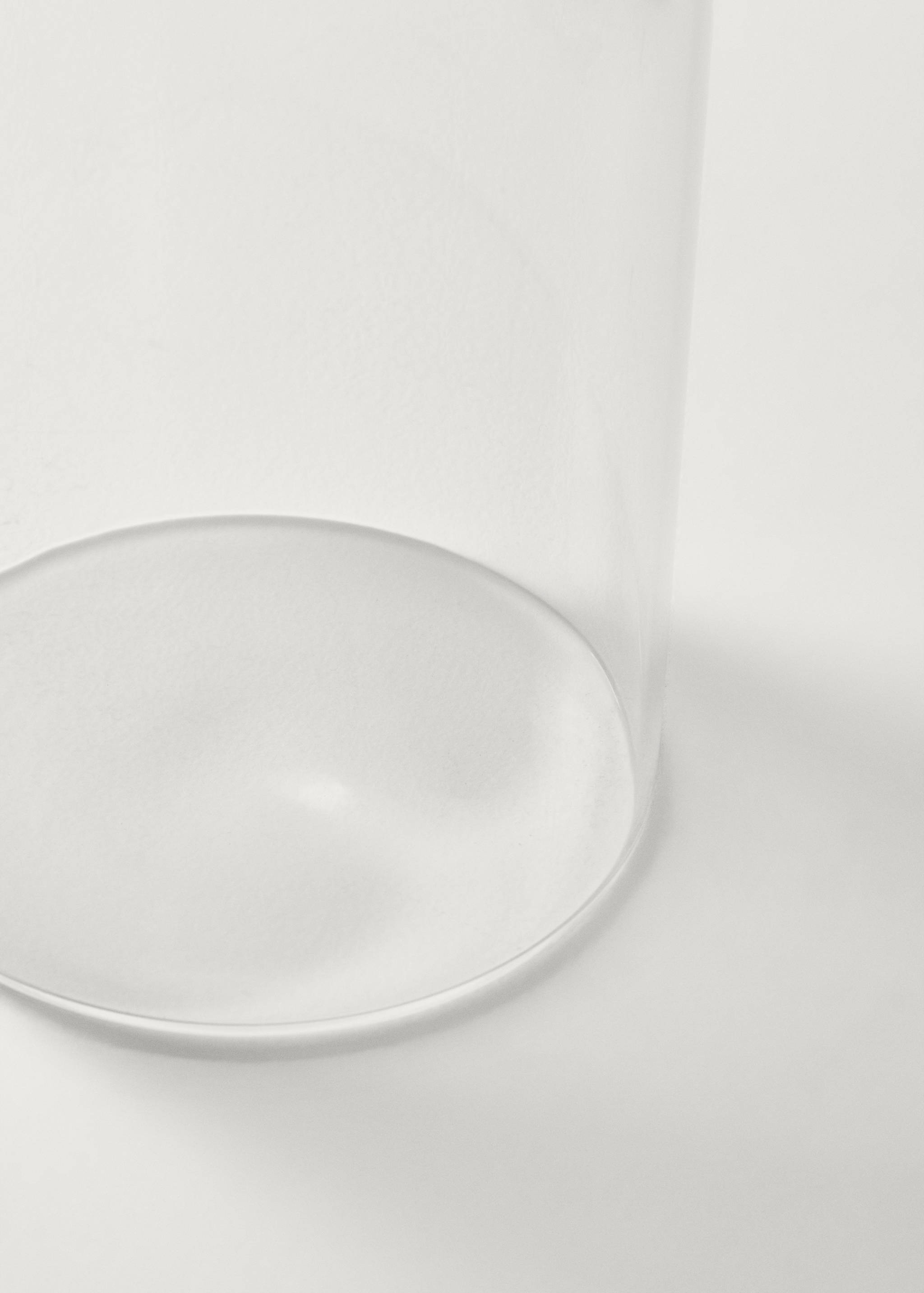 Large cylindrical borosilicate vase - Details of the article 2