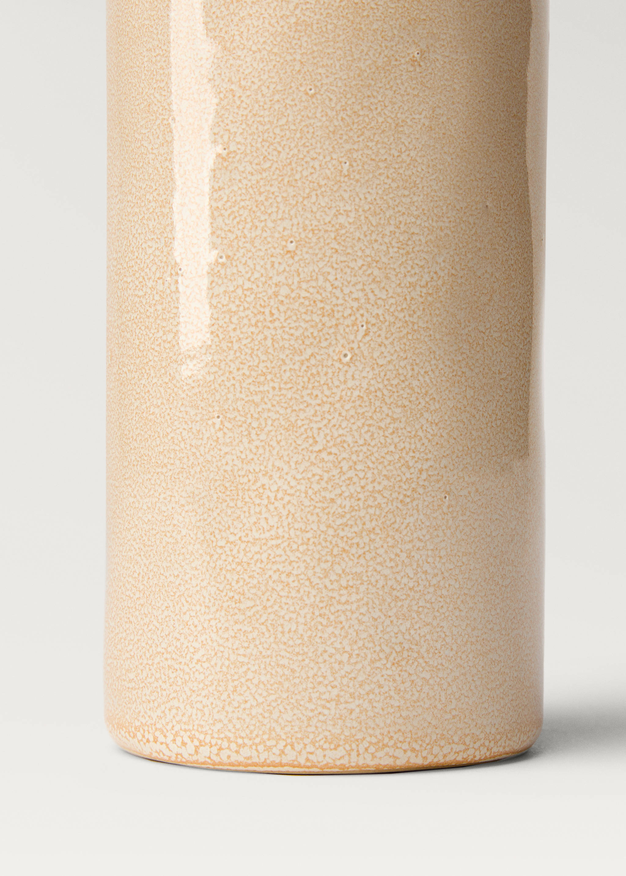 Medium cylindrical stoneware vase - Details of the article 2