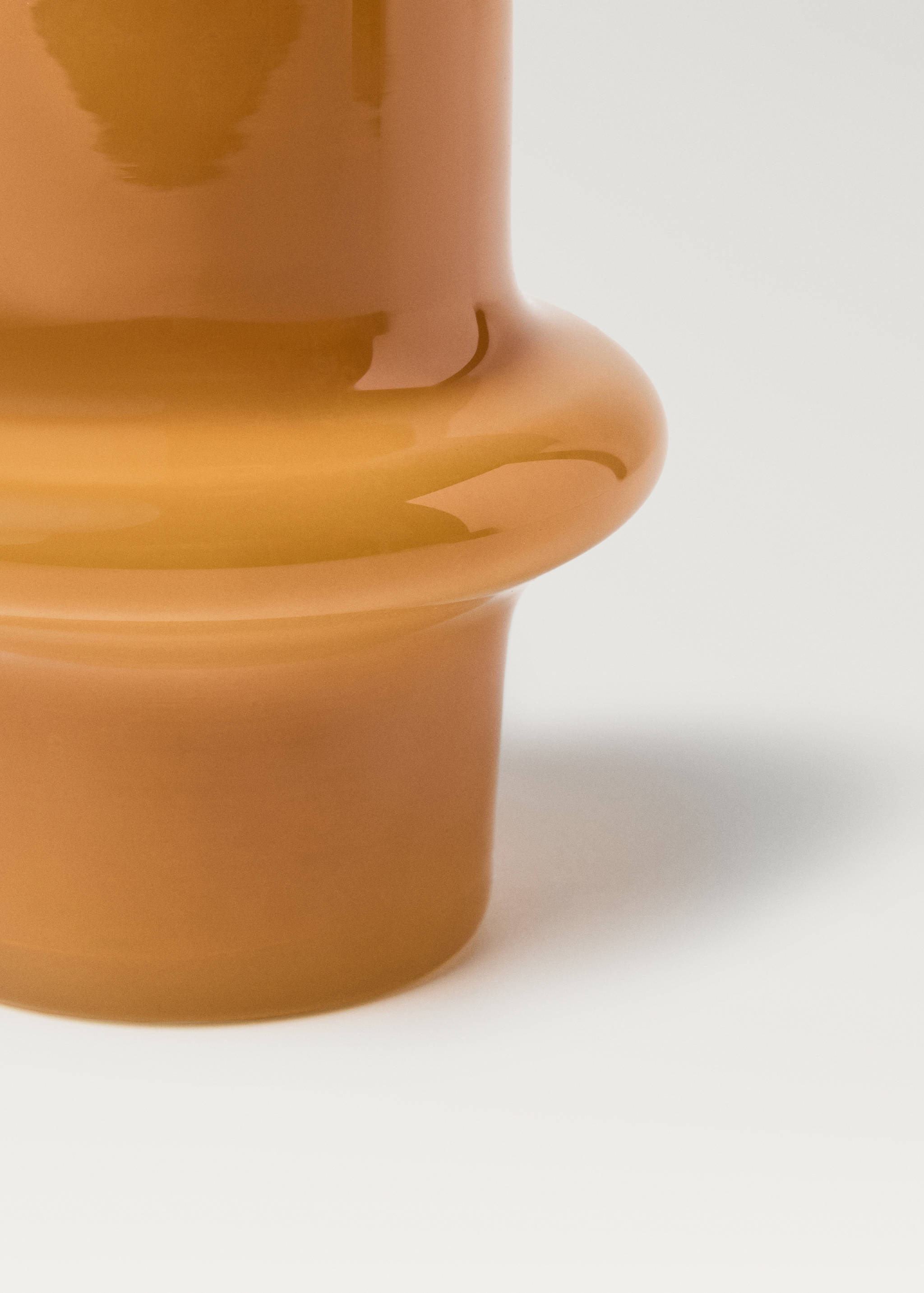 Cylindrical glass vase - Details of the article 2