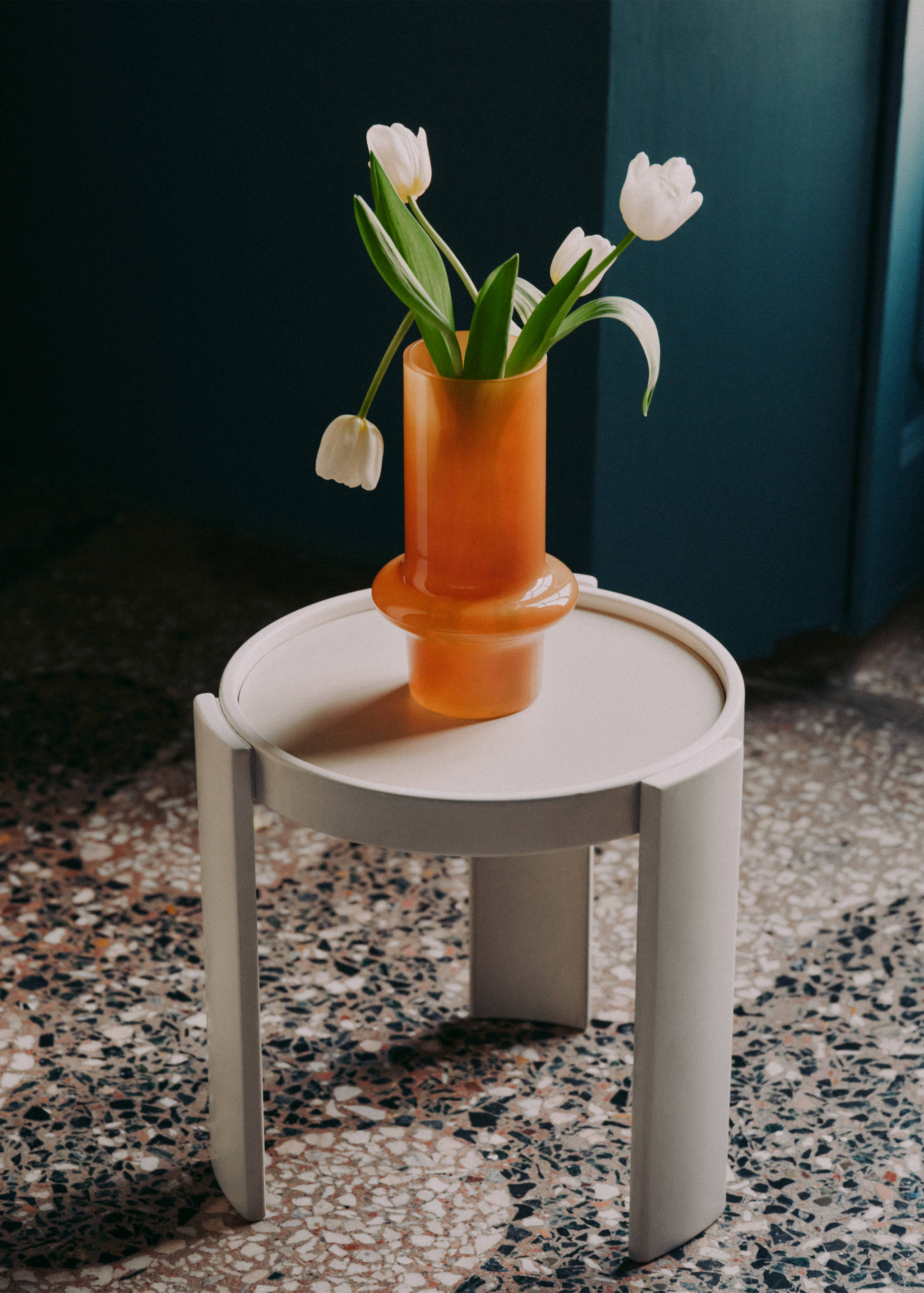 Cylindrical glass vase - Details of the article 6