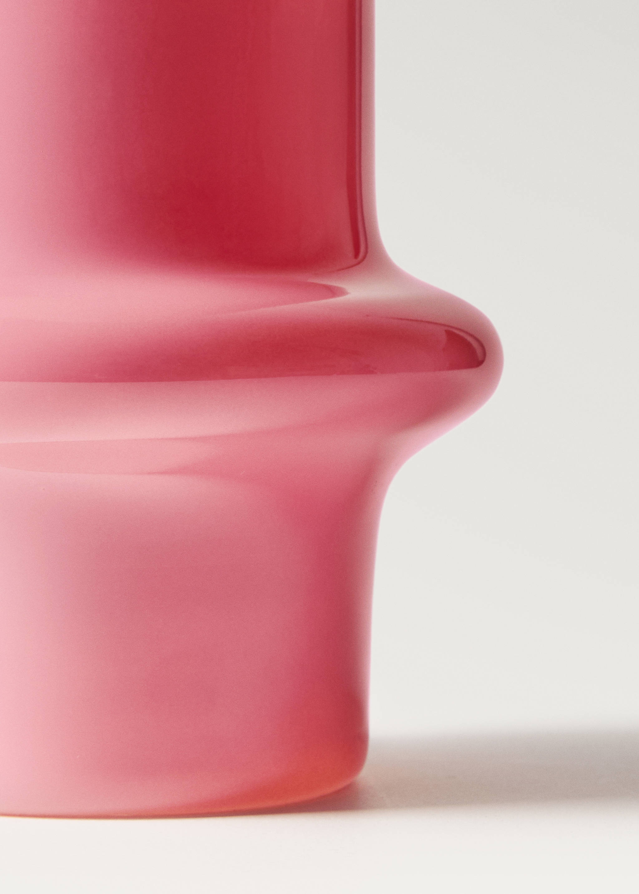 Cylindrical glass vase - Details of the article 2