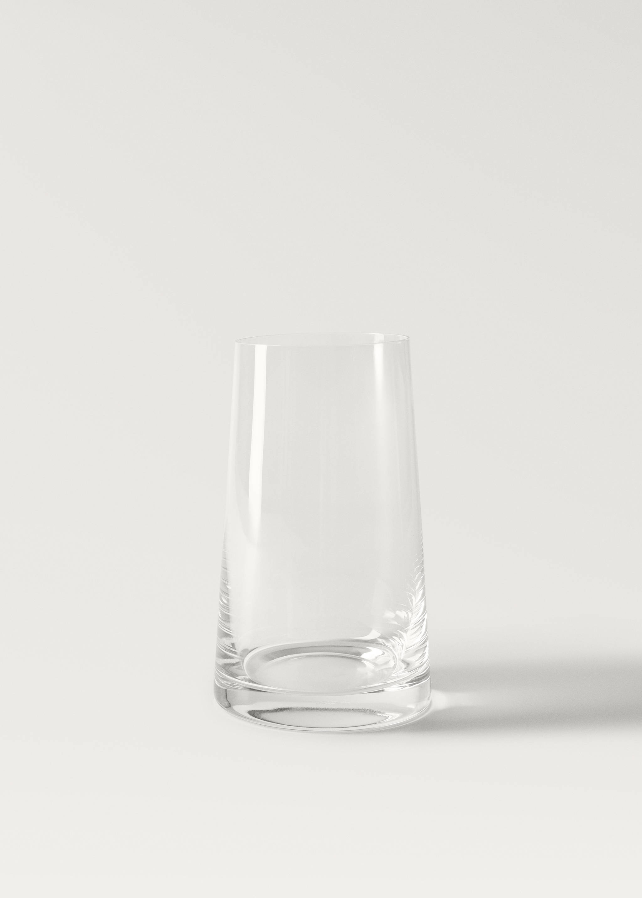 Small conical glass vase - Article without model