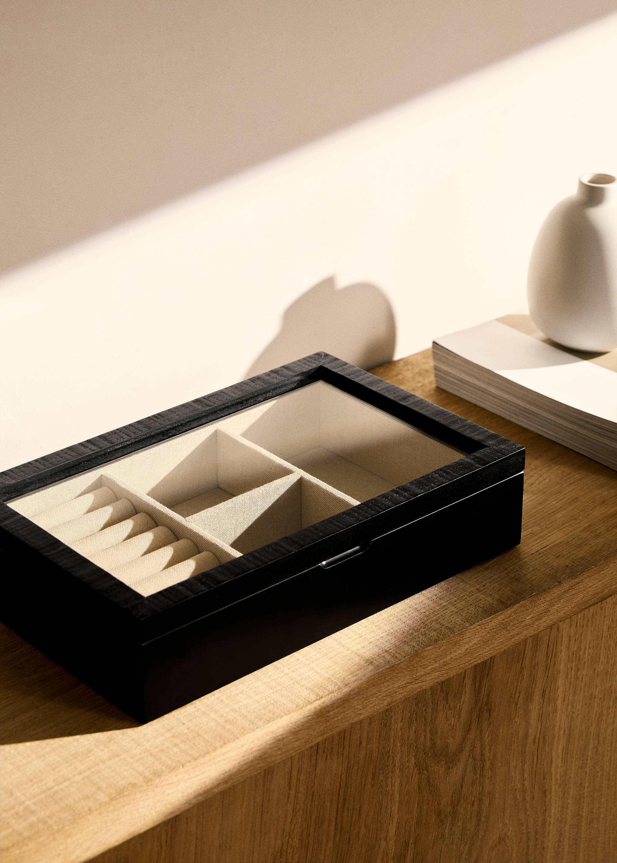 Cutie de bijuterii din lemn - Plan general